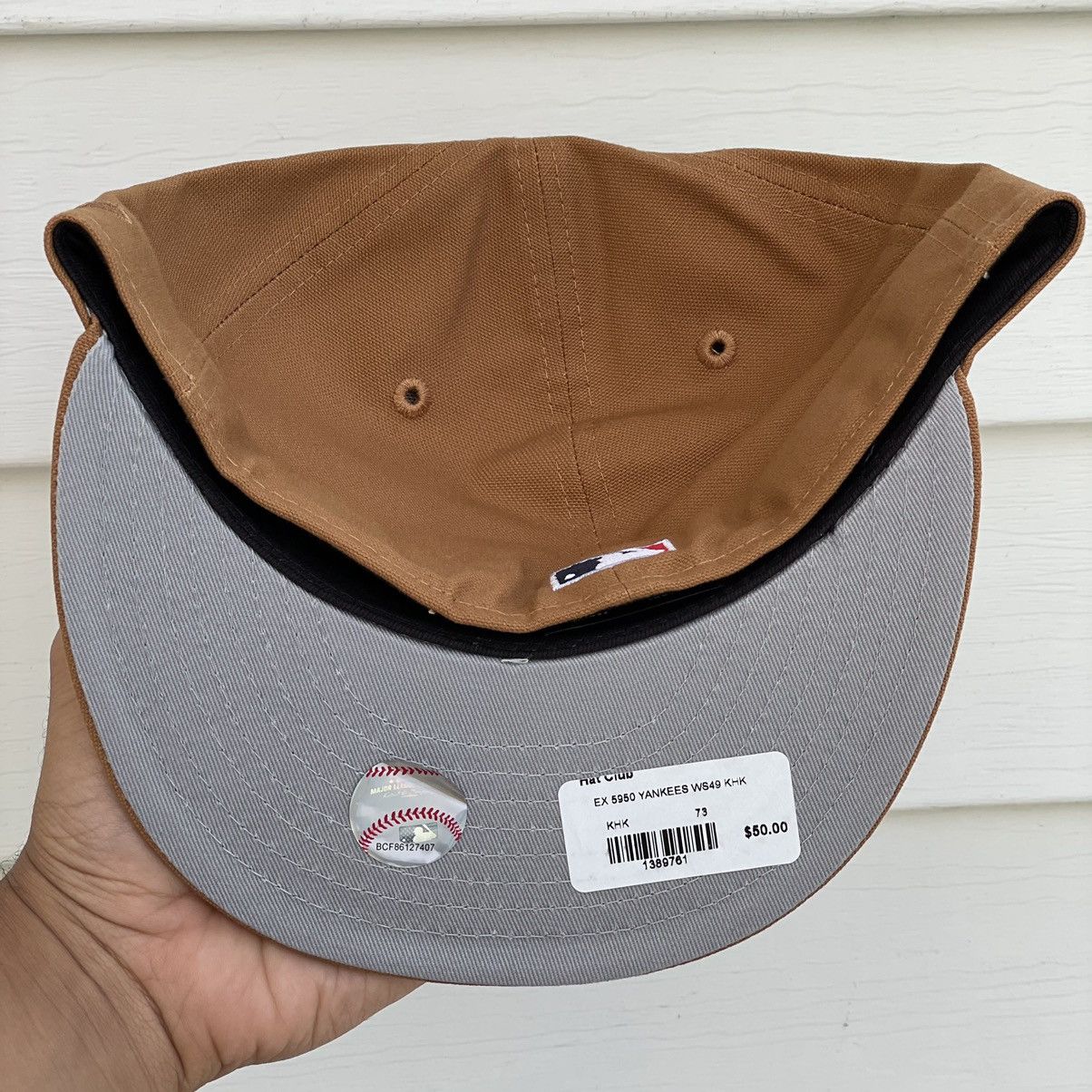 Hat Club × MLB × New Era New Era x Hat Club NY Yankees 7 3/8 Cowboy 1949 World Series Size ONE SIZE - 3 Thumbnail