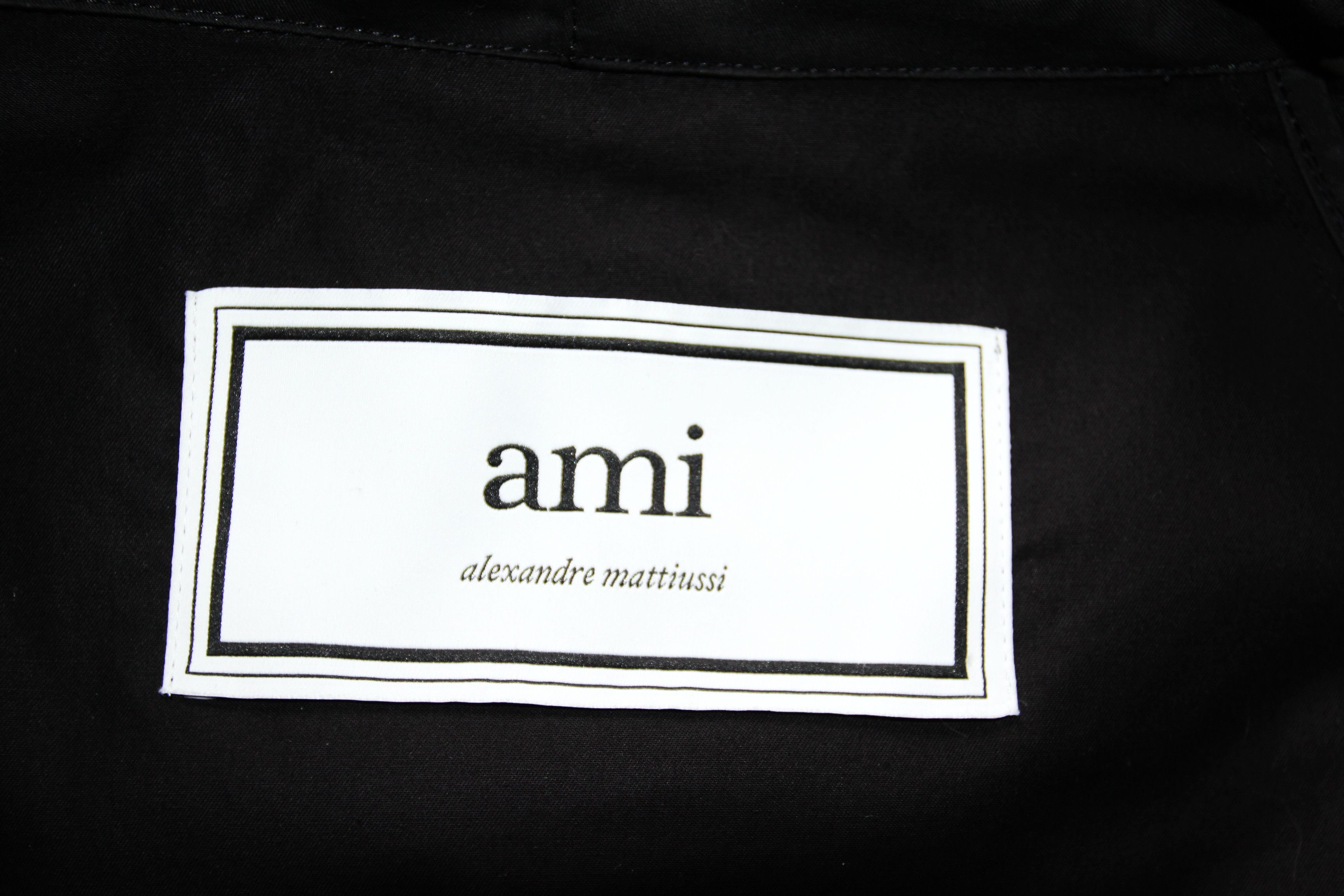 AMI BNWT SS19 AMI LONG HOODED WINDBREAKER S Size US S / EU 44-46 / 1 - 10 Thumbnail