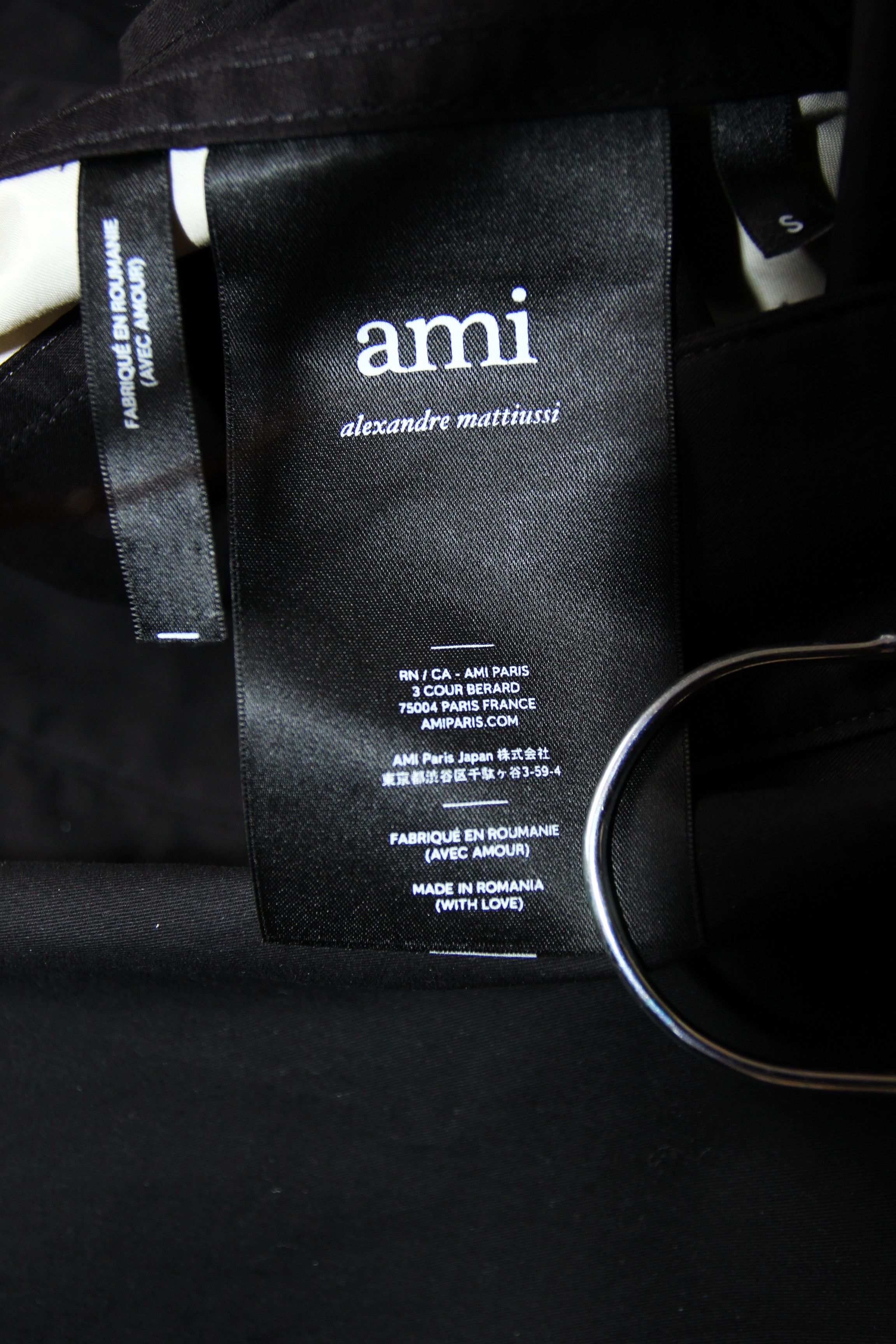 AMI BNWT SS19 AMI LONG HOODED WINDBREAKER S Size US S / EU 44-46 / 1 - 11 Thumbnail