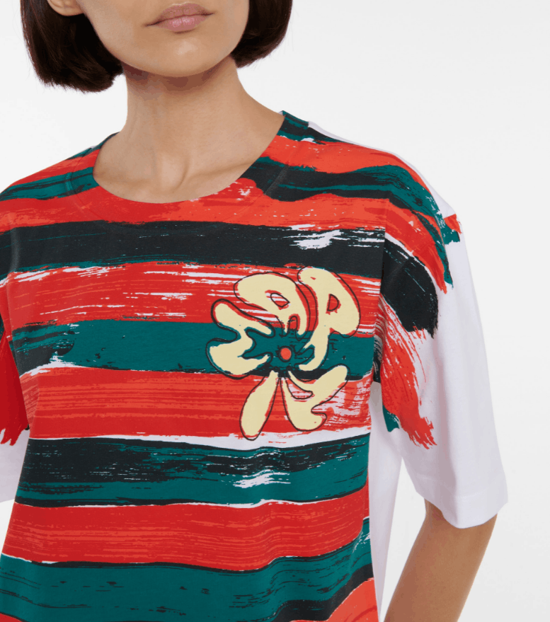 Marni BNWT SS21 MARNI STRIPED COTTON TSHIRT 38 Size US M / EU 48-50 / 2 - 10 Thumbnail