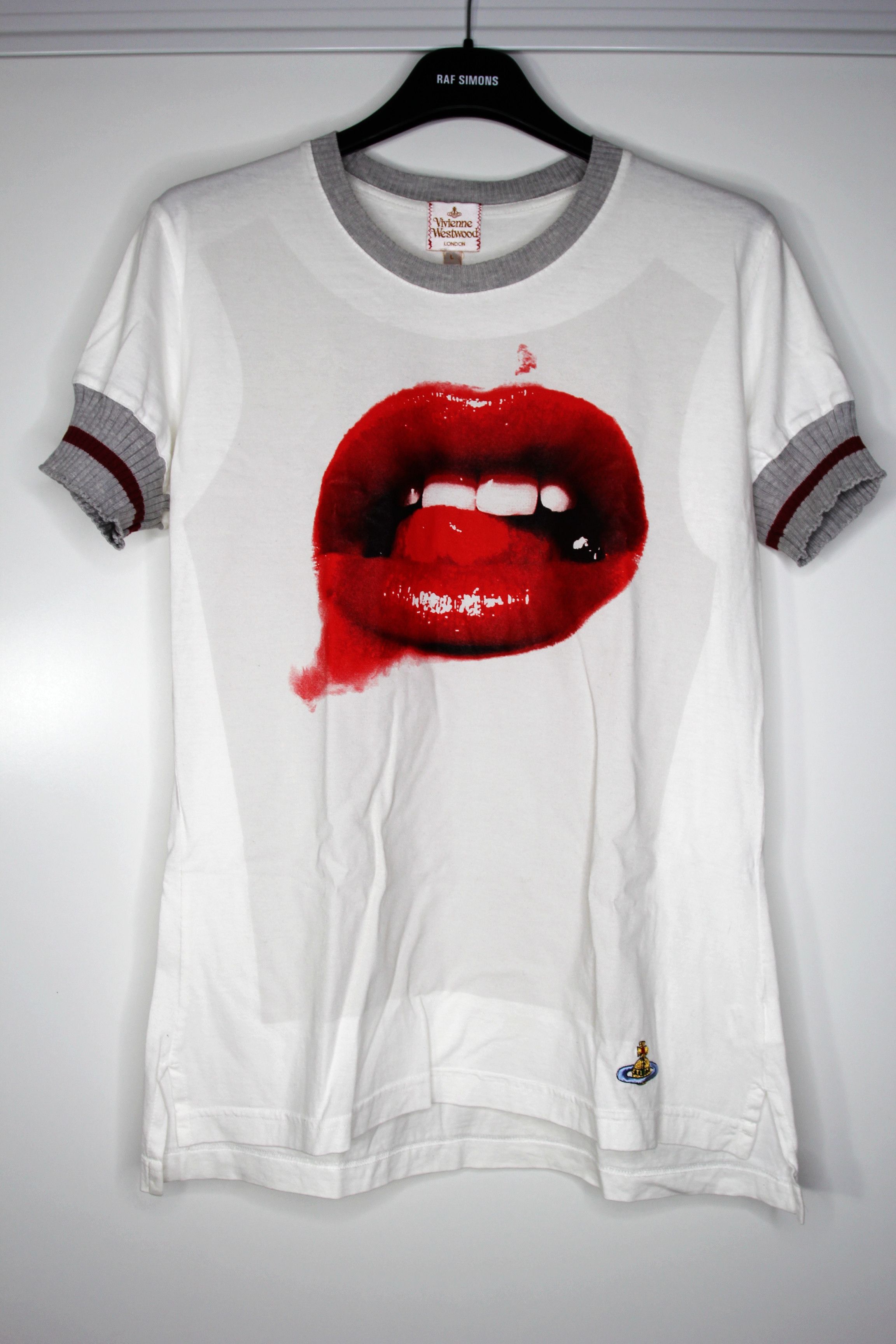 Vivienne Westwood SS05 VIVIENNE WESTWOOD MARILYN MANSON "LIPS" TSHIRT L Size US L / EU 52-54 / 3 - 2 Thumbnail