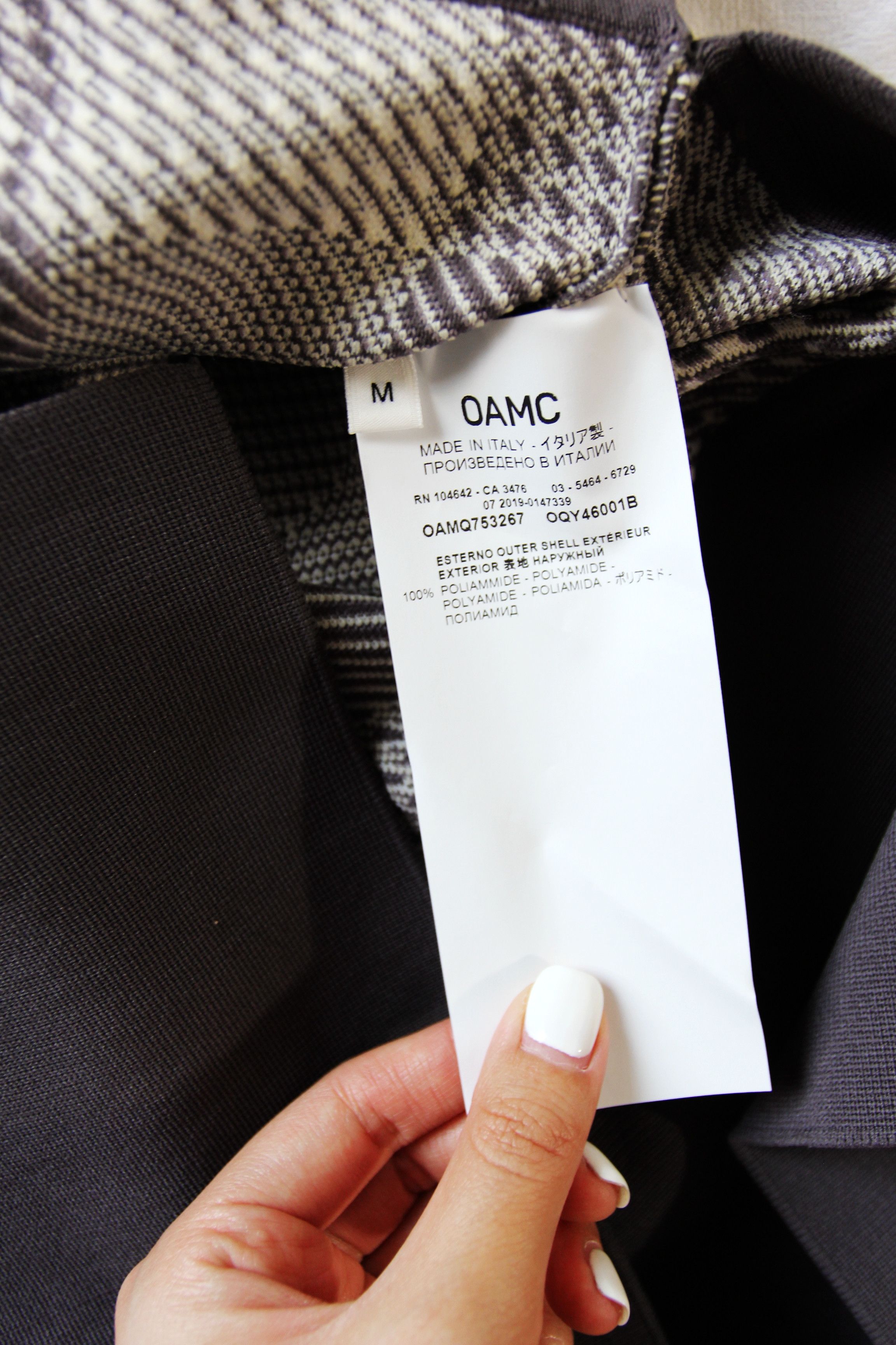 OAMC BNWT SS20 OAMC PLAID SWEATER M Size US M / EU 48-50 / 2 - 8 Thumbnail