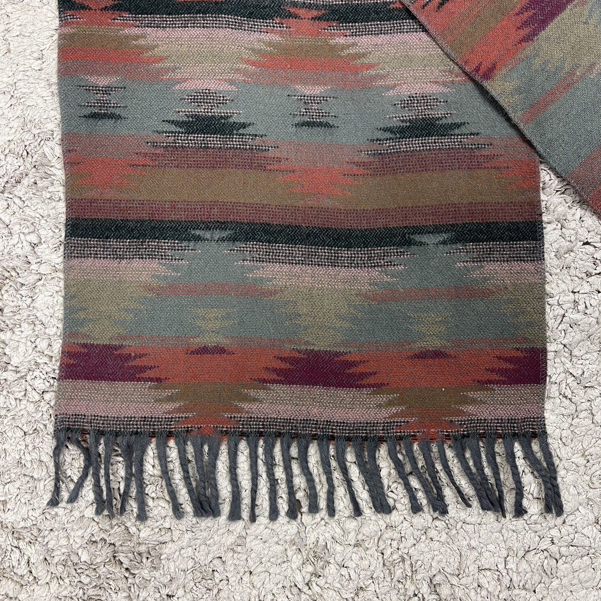 Native Vintage Indian Tools Native American Wool Scarf/Muffler Size ONE SIZE - 4 Thumbnail