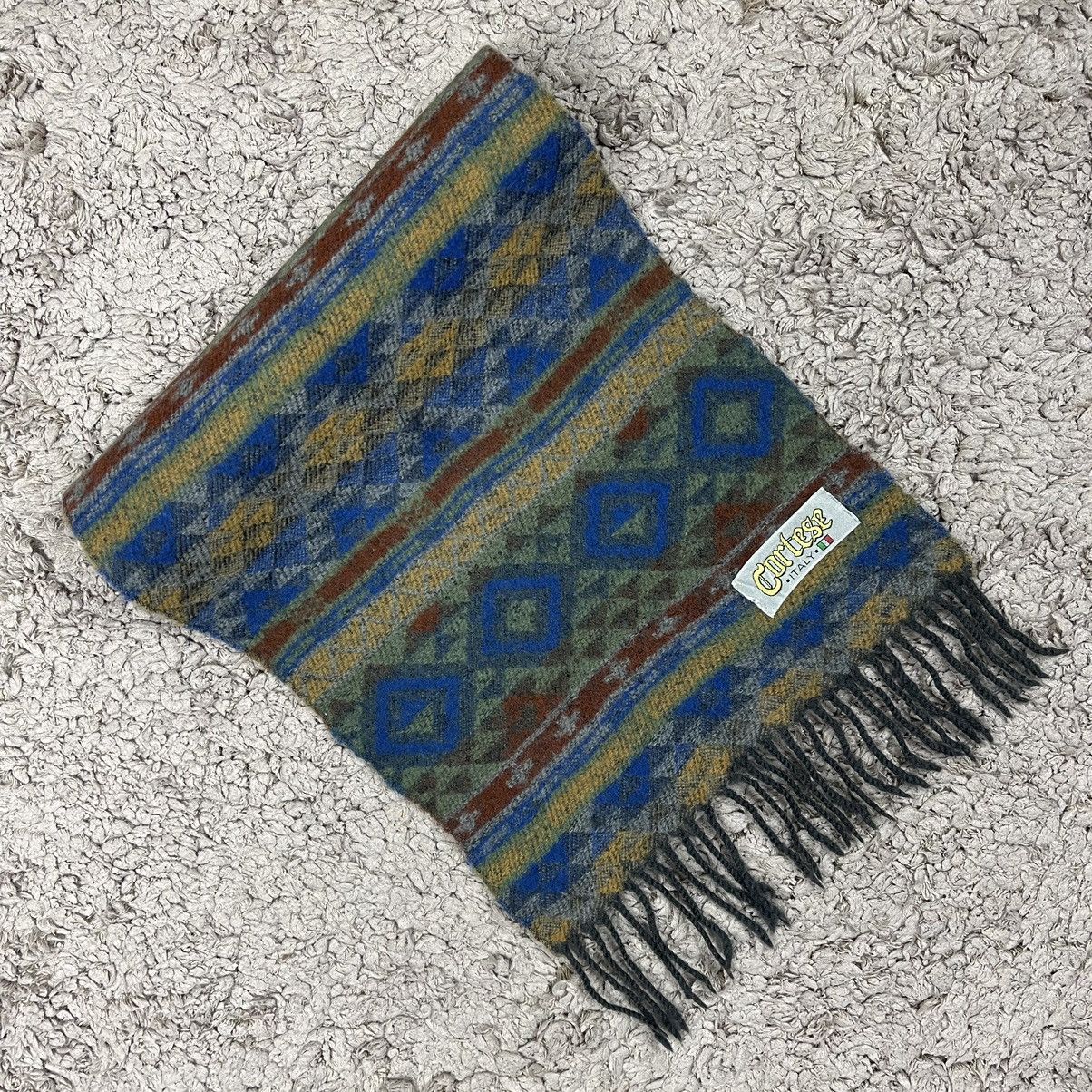 Vintage Vintage Cortese Italy Scarf/Muffler Size ONE SIZE - 1 Thumbnail