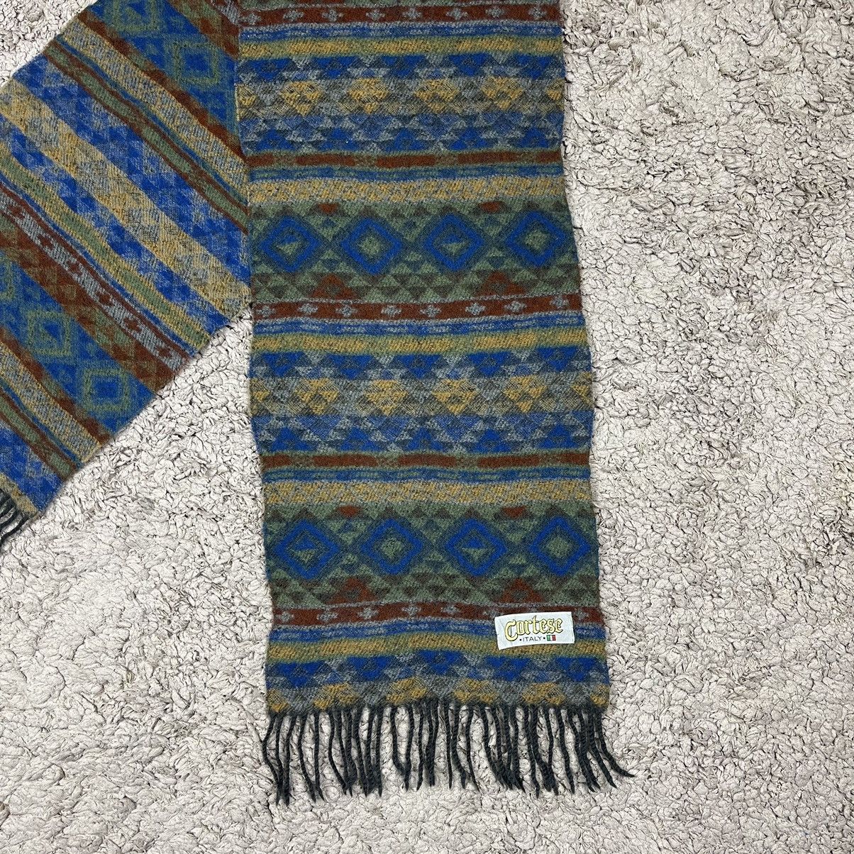 Vintage Vintage Cortese Italy Scarf/Muffler Size ONE SIZE - 3 Thumbnail