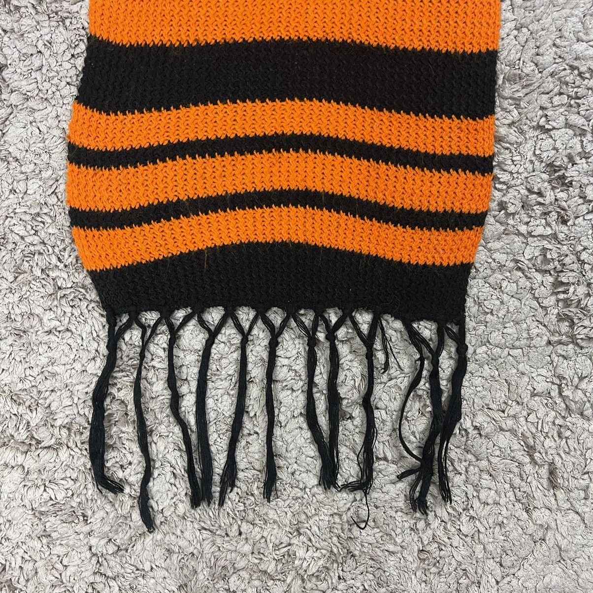 Vintage Vintage Adidas Knit Orange Scarf/Muffler Size ONE SIZE - 4 Thumbnail