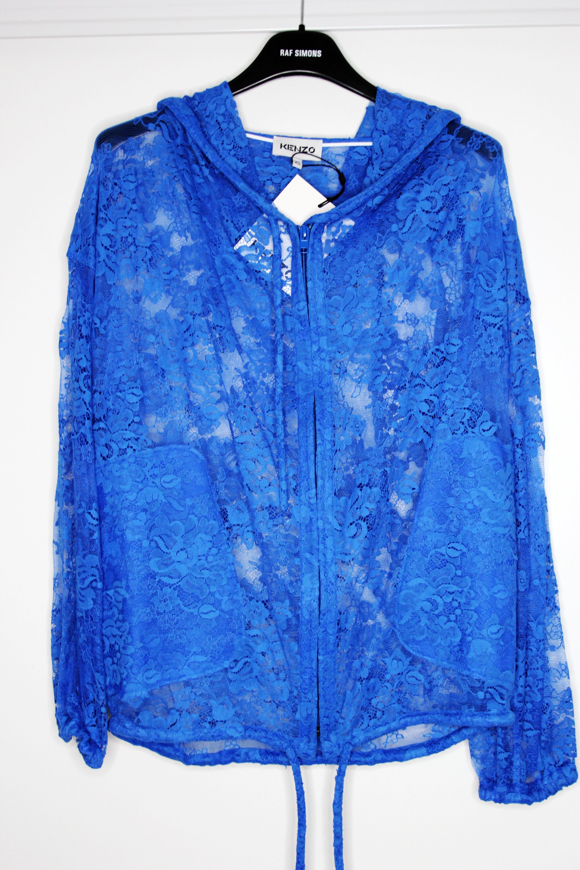 Kenzo BNWT SS21 KENZO LACE HOODED BLOUSON JACKET XS Size US XS / EU 42 / 0 - 2 Thumbnail