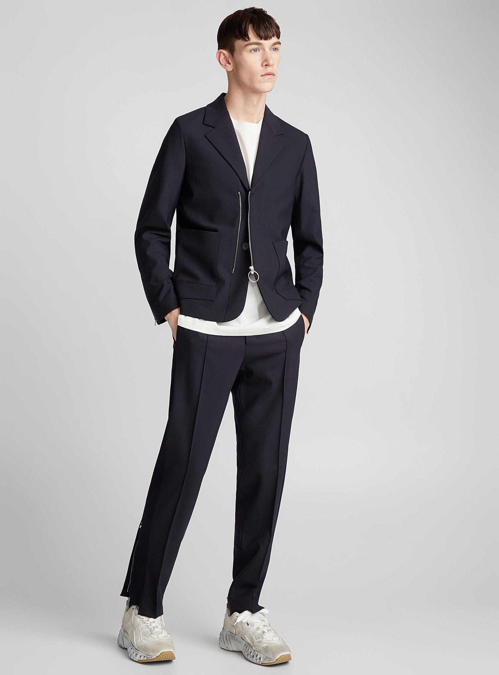 Wooyoungmi BNWT SS19 WOOYOUNGMI ZIP KNIT JACKET 48 Size US M / EU 48-50 / 2 - 17 Thumbnail