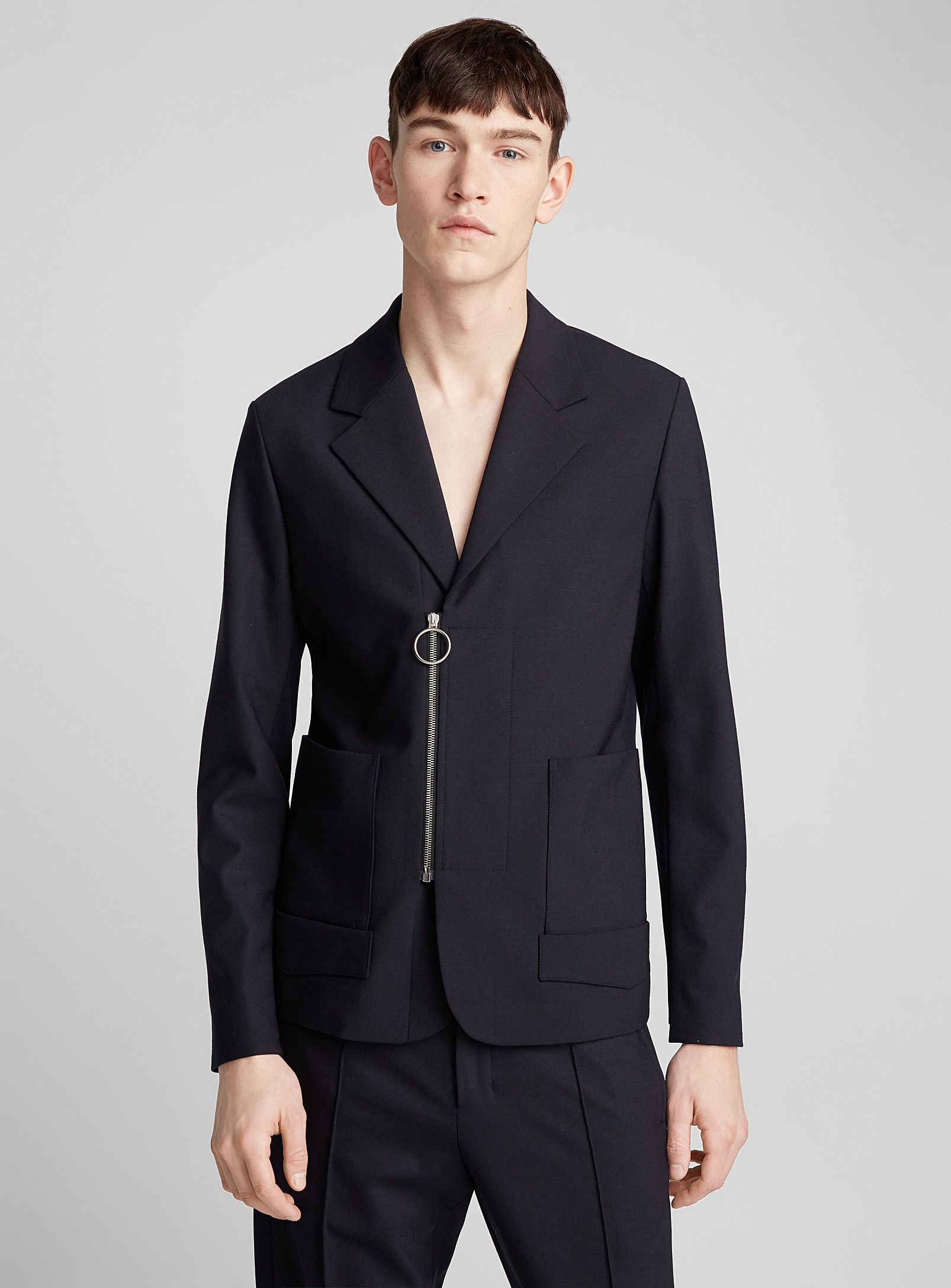 Wooyoungmi BNWT SS19 WOOYOUNGMI ZIP KNIT JACKET 48 Size US M / EU 48-50 / 2 - 1 Thumbnail