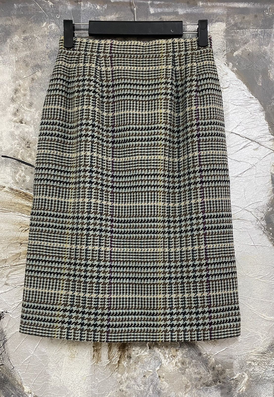 Vintage Burberrys Wool Skirt
