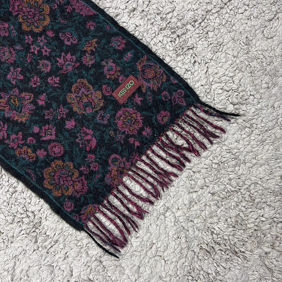 Kenzo Vintage Flora Kenzo Paris Scarf/Muffler Size ONE SIZE - 5 Thumbnail