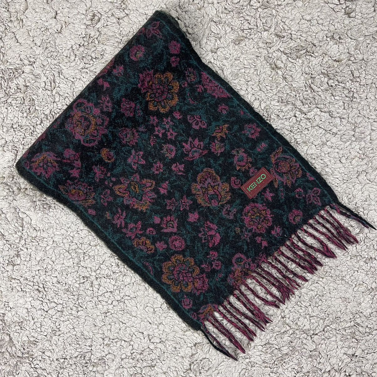 Kenzo Vintage Flora Kenzo Paris Scarf/Muffler Size ONE SIZE - 1 Thumbnail