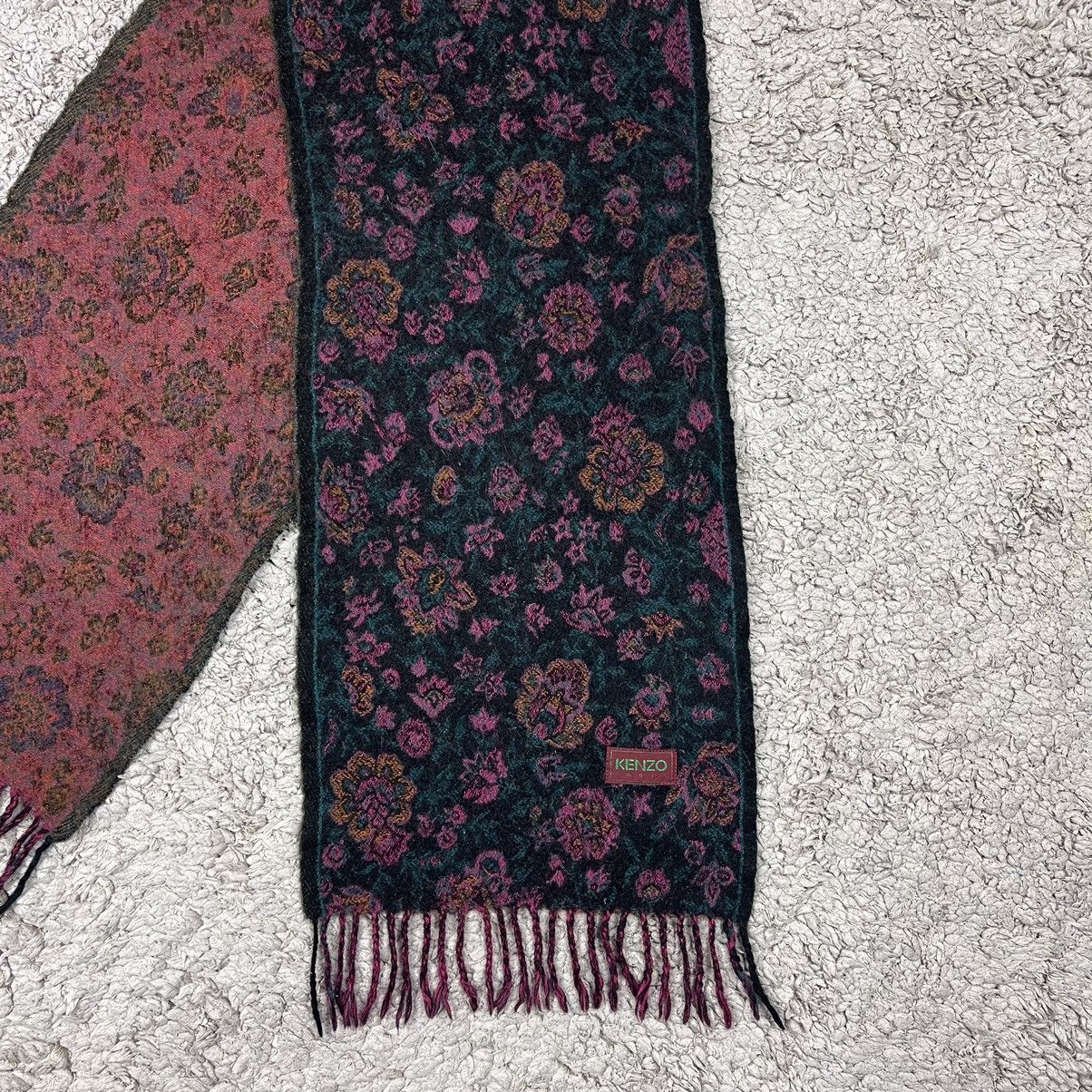 Kenzo Vintage Flora Kenzo Paris Scarf/Muffler Size ONE SIZE - 3 Thumbnail
