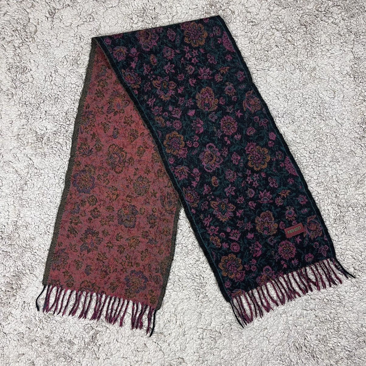 Kenzo Vintage Flora Kenzo Paris Scarf/Muffler Size ONE SIZE - 2 Thumbnail