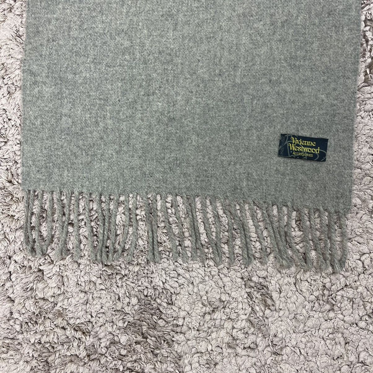 Vivienne Westwood Vintage Vivienne Westwood Wool Grey Scarf/Muffler Size ONE SIZE - 5 Thumbnail