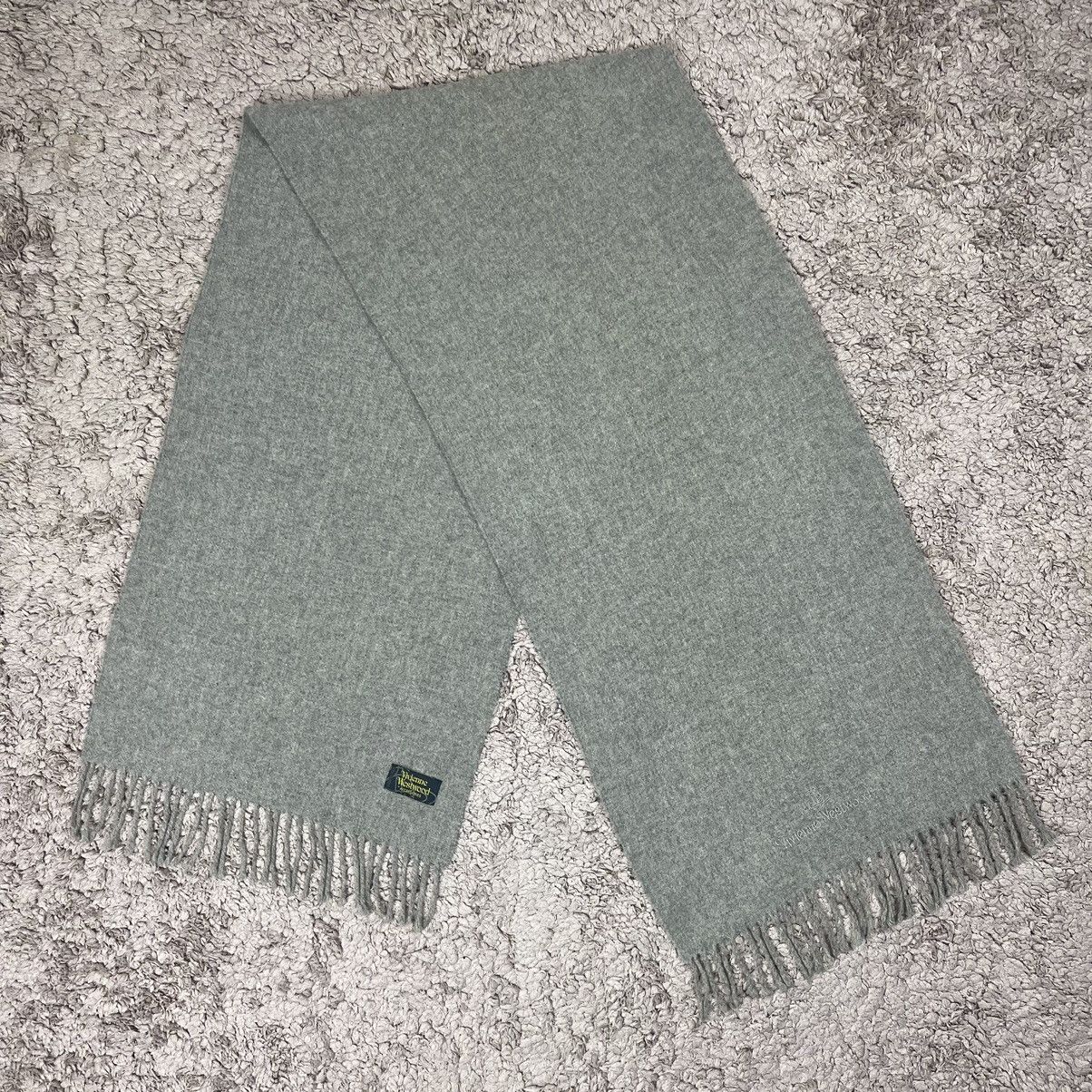 Vivienne Westwood Vintage Vivienne Westwood Wool Grey Scarf/Muffler Size ONE SIZE - 2 Thumbnail