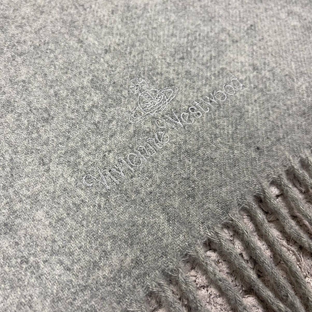 Vivienne Westwood Vintage Vivienne Westwood Wool Grey Scarf/Muffler Size ONE SIZE - 6 Thumbnail