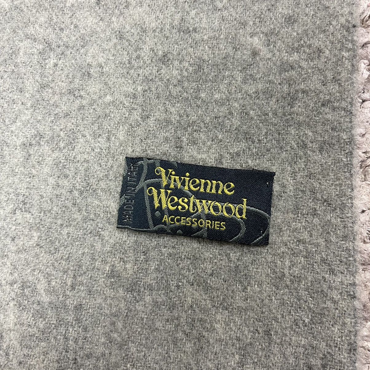 Vivienne Westwood Vintage Vivienne Westwood Wool Grey Scarf/Muffler Size ONE SIZE - 8 Thumbnail