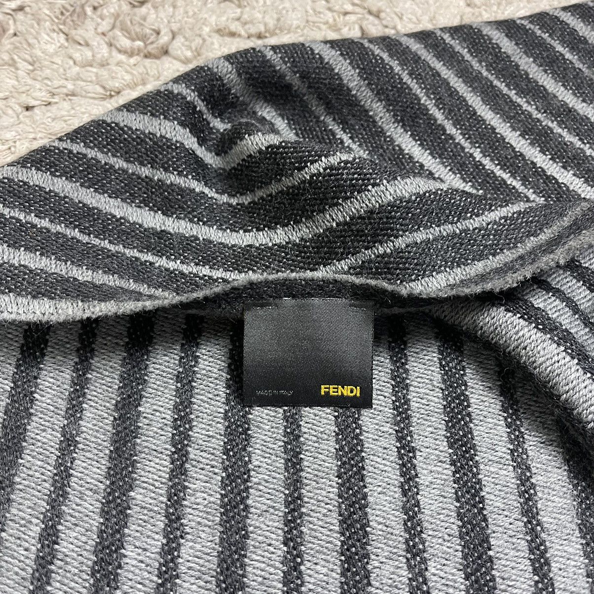 Fendi Vintage Fendi Wool Scarf/Muffler Size ONE SIZE - 6 Thumbnail