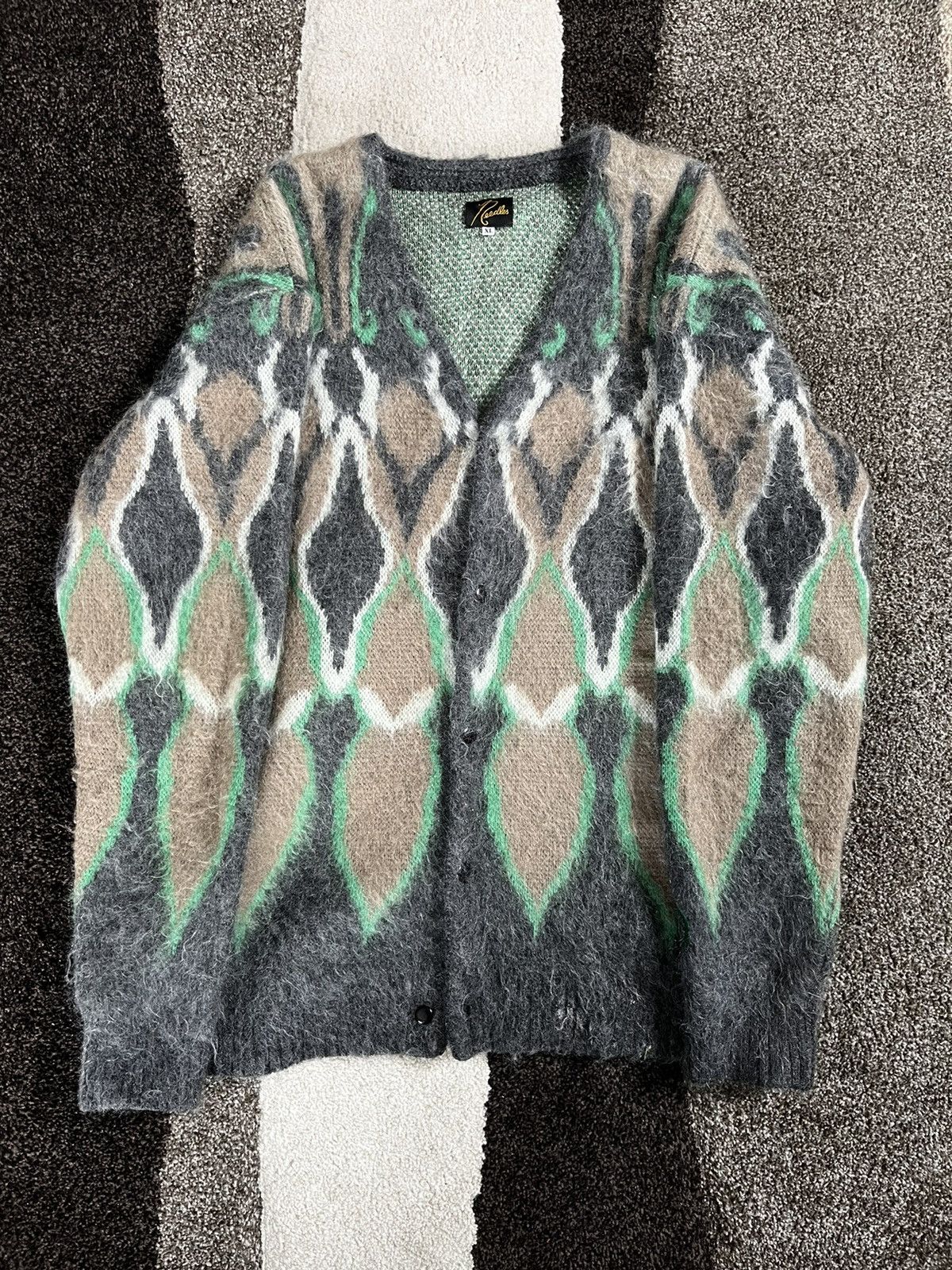 Needles Hidden Mohair Cardigan | Grailed