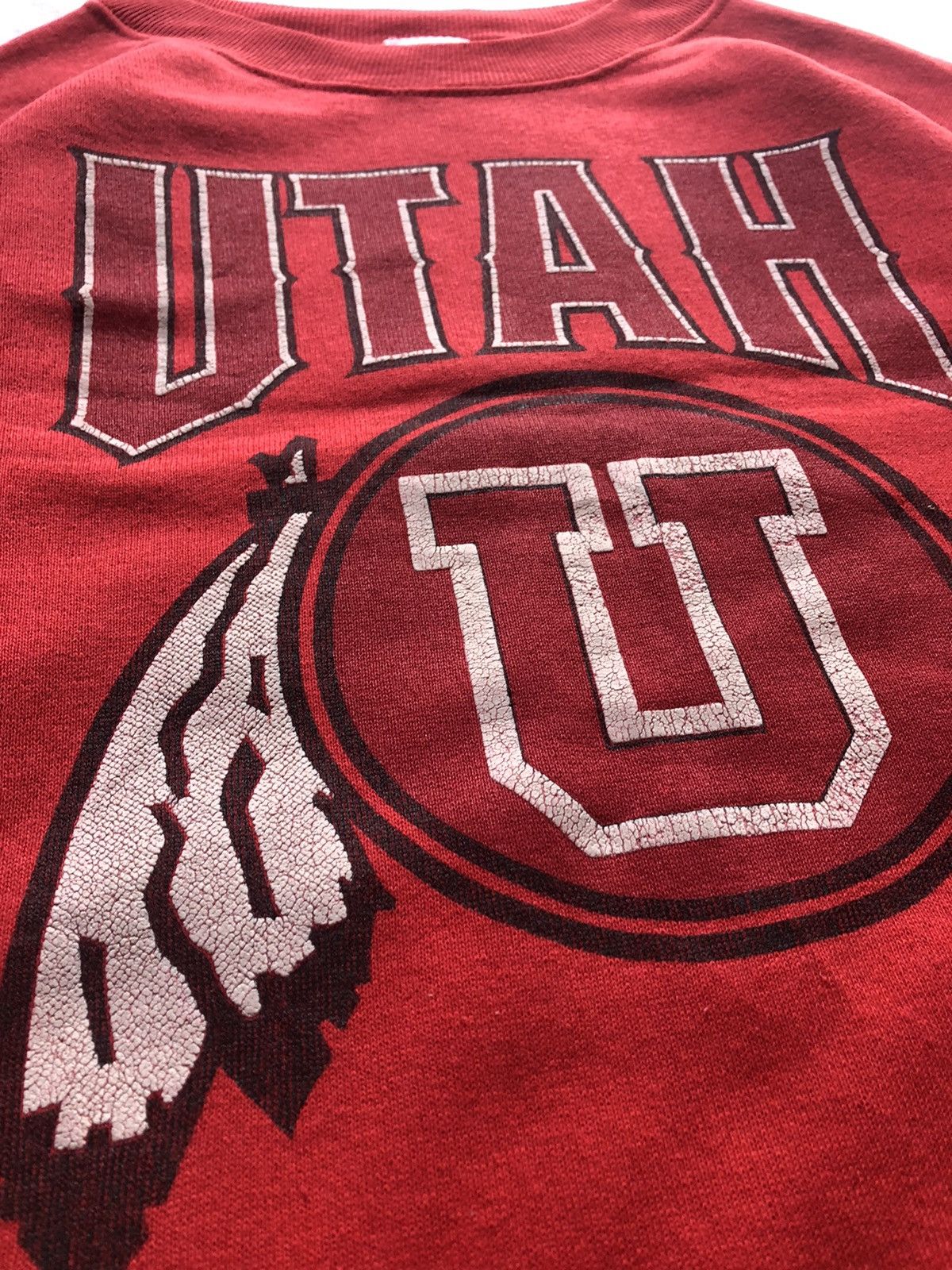Vintage Vintage 90’s Utah University Sweatshirt Size US S / EU 44-46 / 1 - 3 Thumbnail