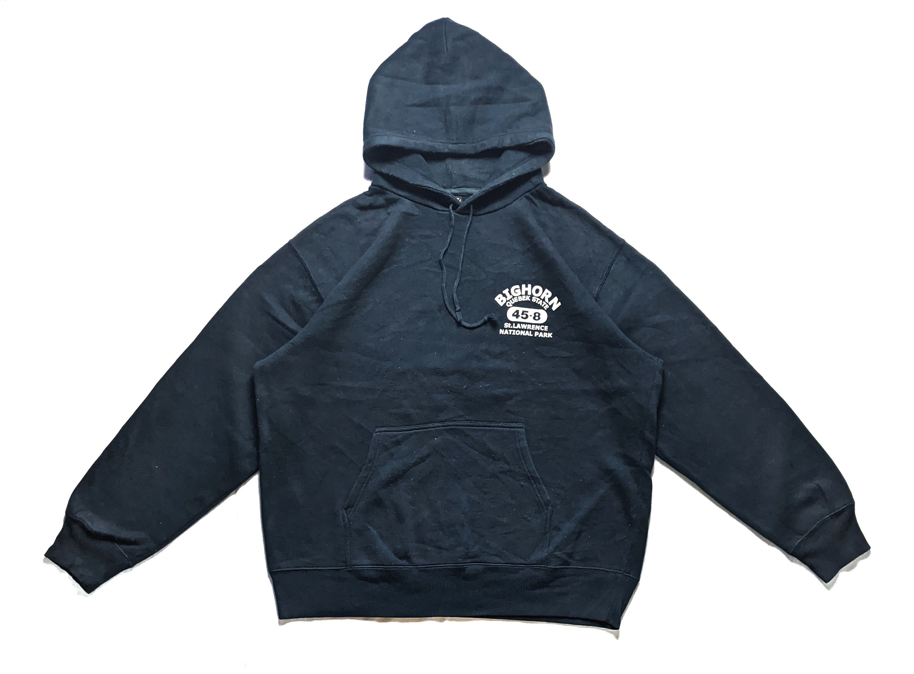 Japanese Brand Bighorn Quebek State Cool Design Hoodie Size US XL / EU 56 / 4 - 1 Thumbnail