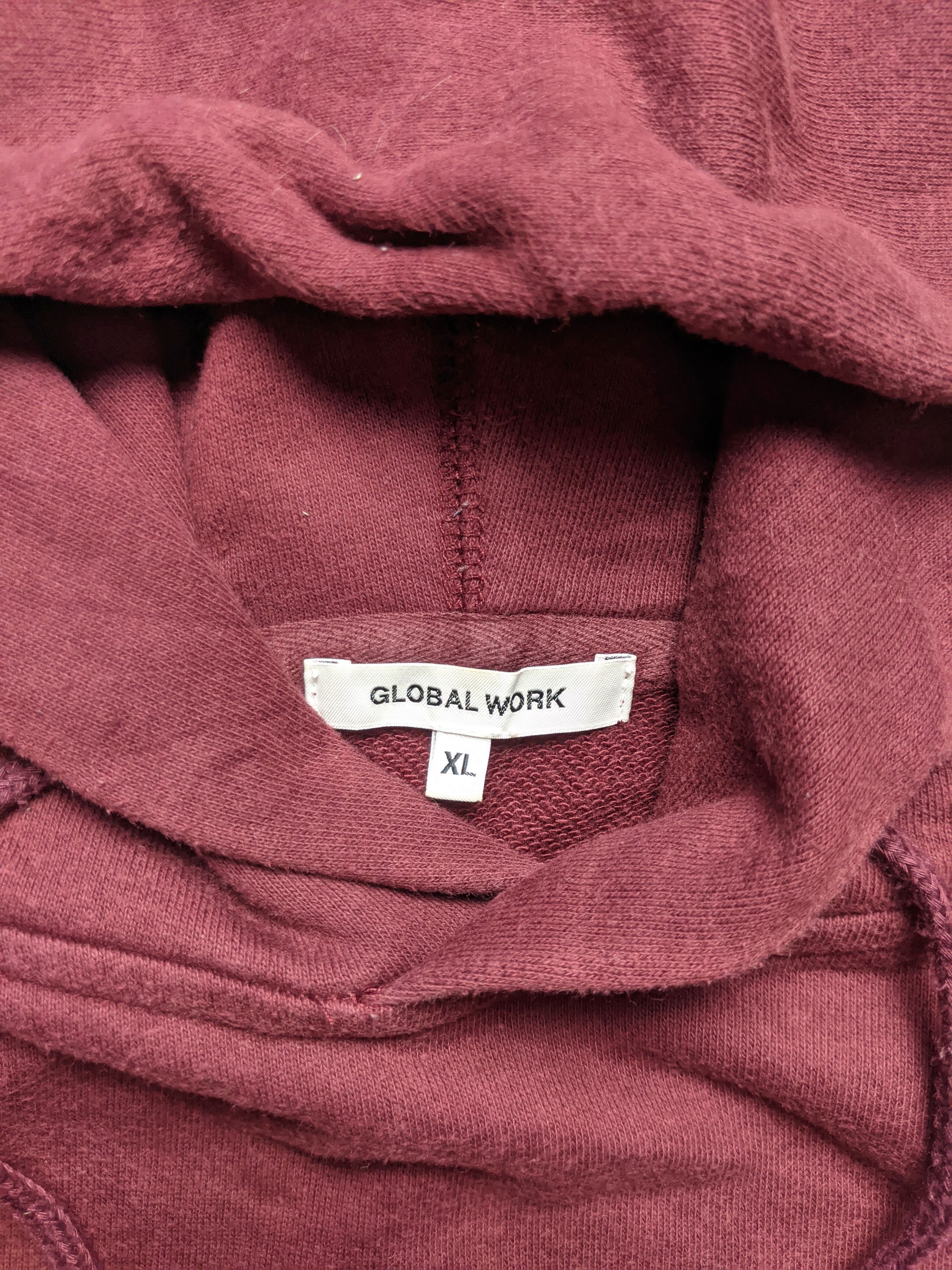 Global Work × If Six Was Nine × Japanese Brand Global Work Poem Embroidered Design Hoodie Size US L / EU 52-54 / 3 - 4 Thumbnail
