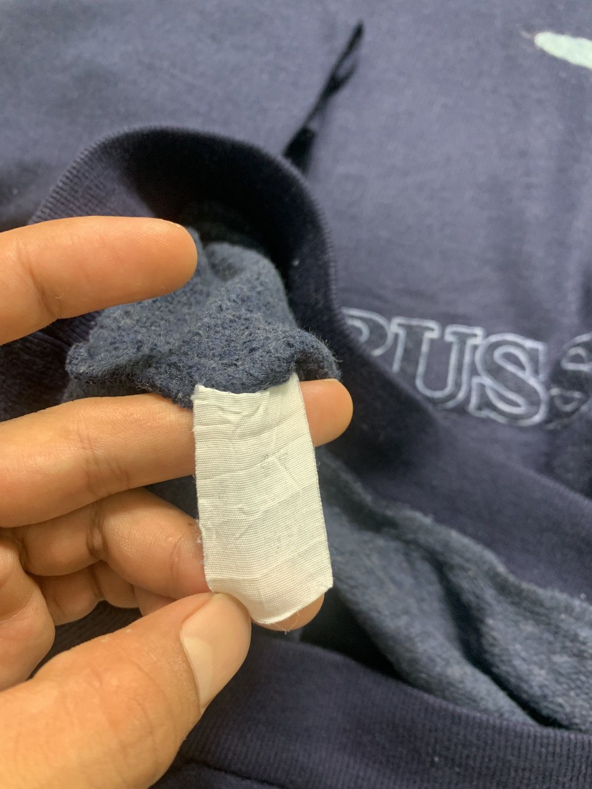 Trussardi × Vintage Vintage Trussardi Embroidered Crewneck Spellout Sweatshirt Size US L / EU 52-54 / 3 - 8 Thumbnail