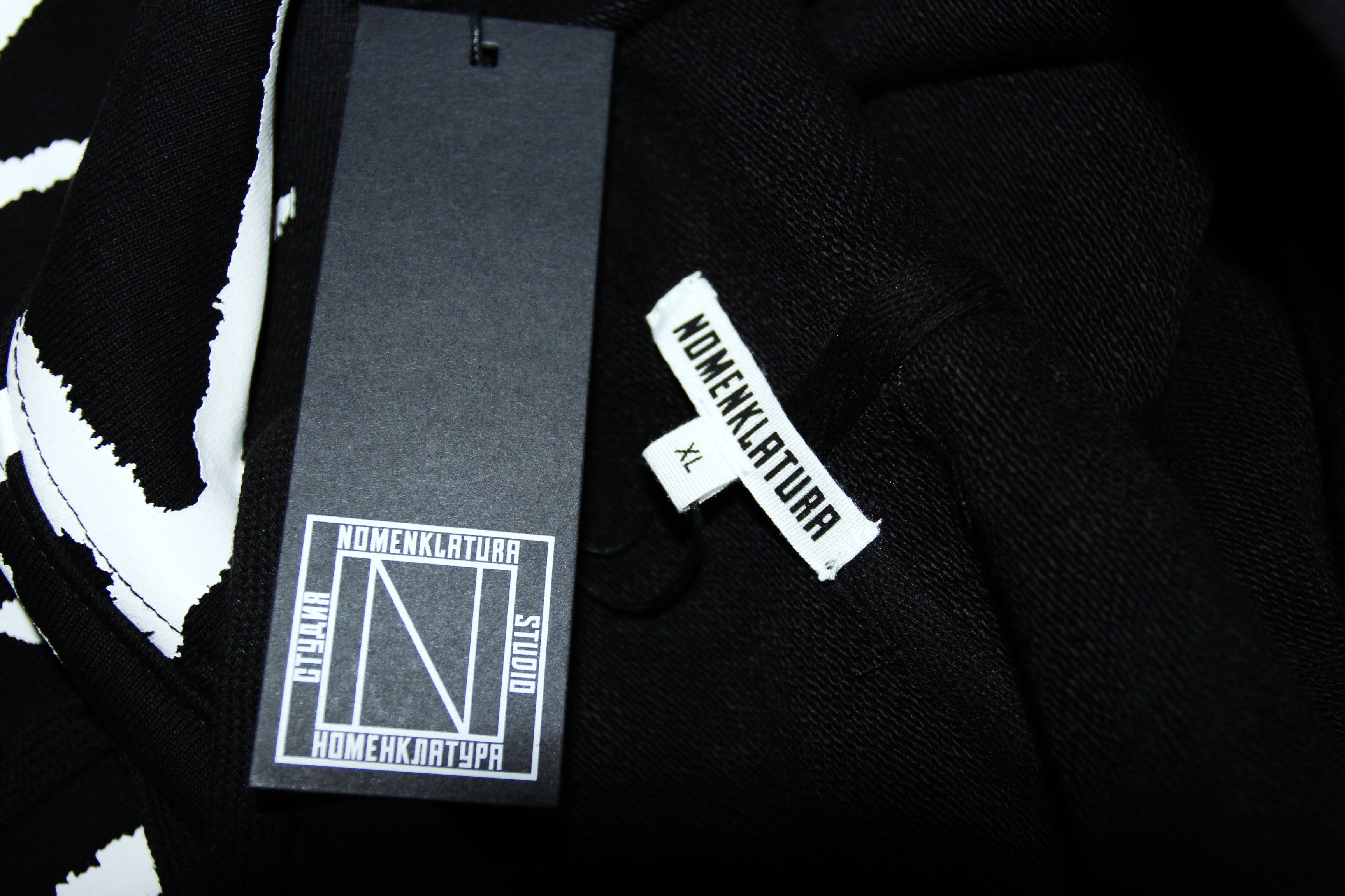 BNWT SS20 NOMENKLATURA TG PULLOVER HOODIE XL