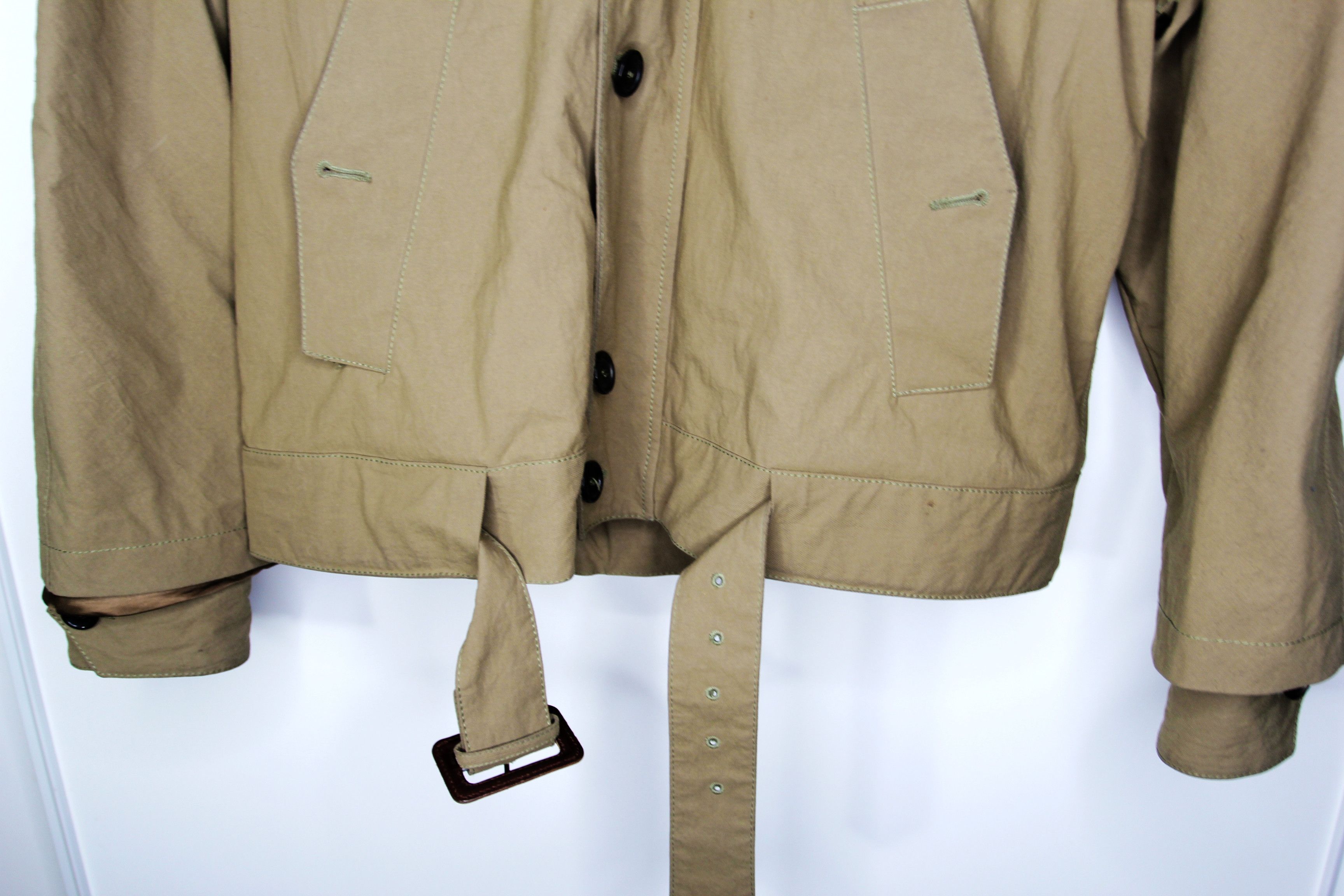AW08 ALEXANDER MCQUEEN DOUBLE LAYERS JACKET 50