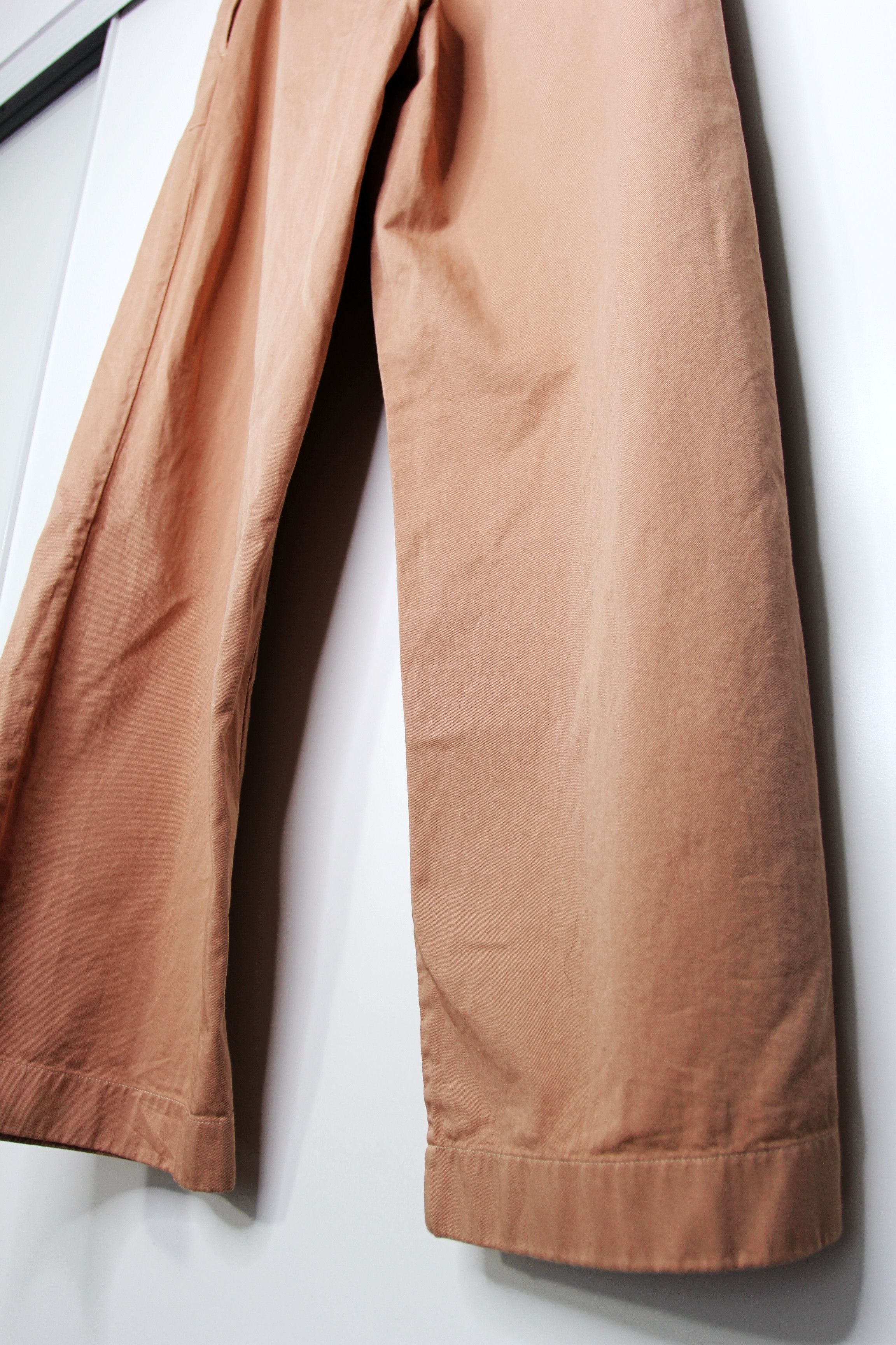 Acne Studios BNWT SS20 ACNE STUDIOS OLD PINK PLEATED TWILL PANTS 40 Size US 30 / EU 46 - 7 Thumbnail