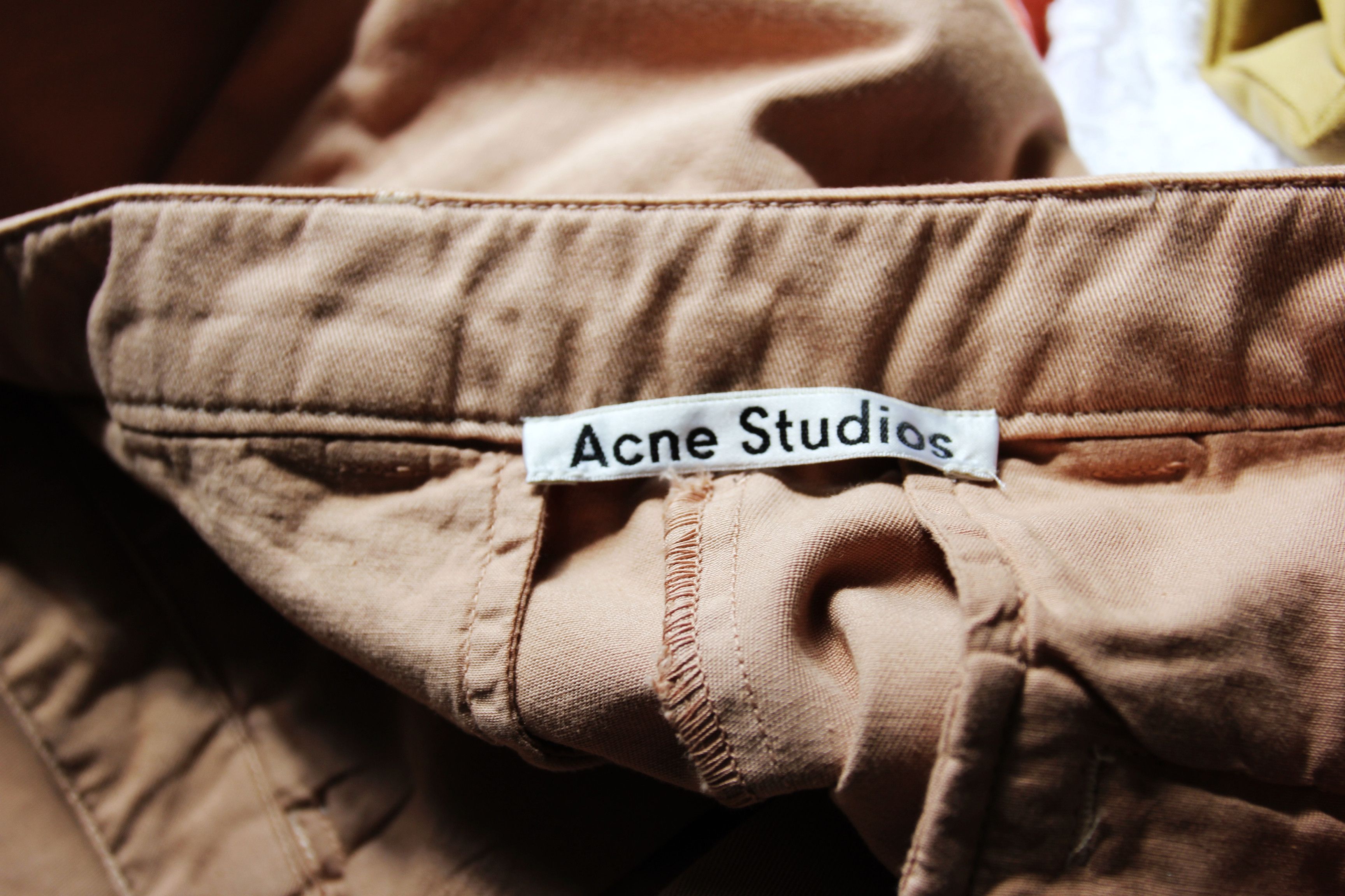 Acne Studios BNWT SS20 ACNE STUDIOS OLD PINK PLEATED TWILL PANTS 40 Size US 30 / EU 46 - 8 Thumbnail