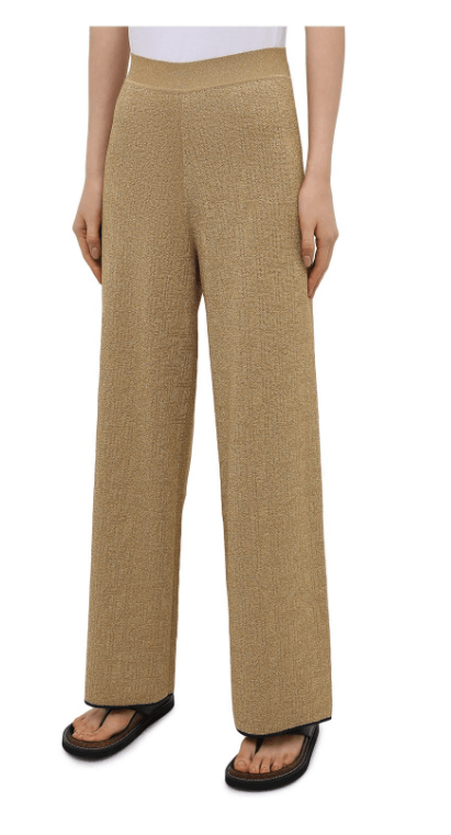 Lanvin BNWT SS21 LANVIN WIDE LEG KNIT PANTS XS Size US 30 / EU 46 - 13 Thumbnail