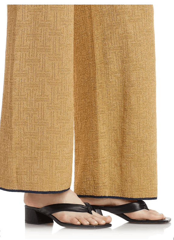 Lanvin BNWT SS21 LANVIN WIDE LEG KNIT PANTS XS Size US 30 / EU 46 - 12 Thumbnail