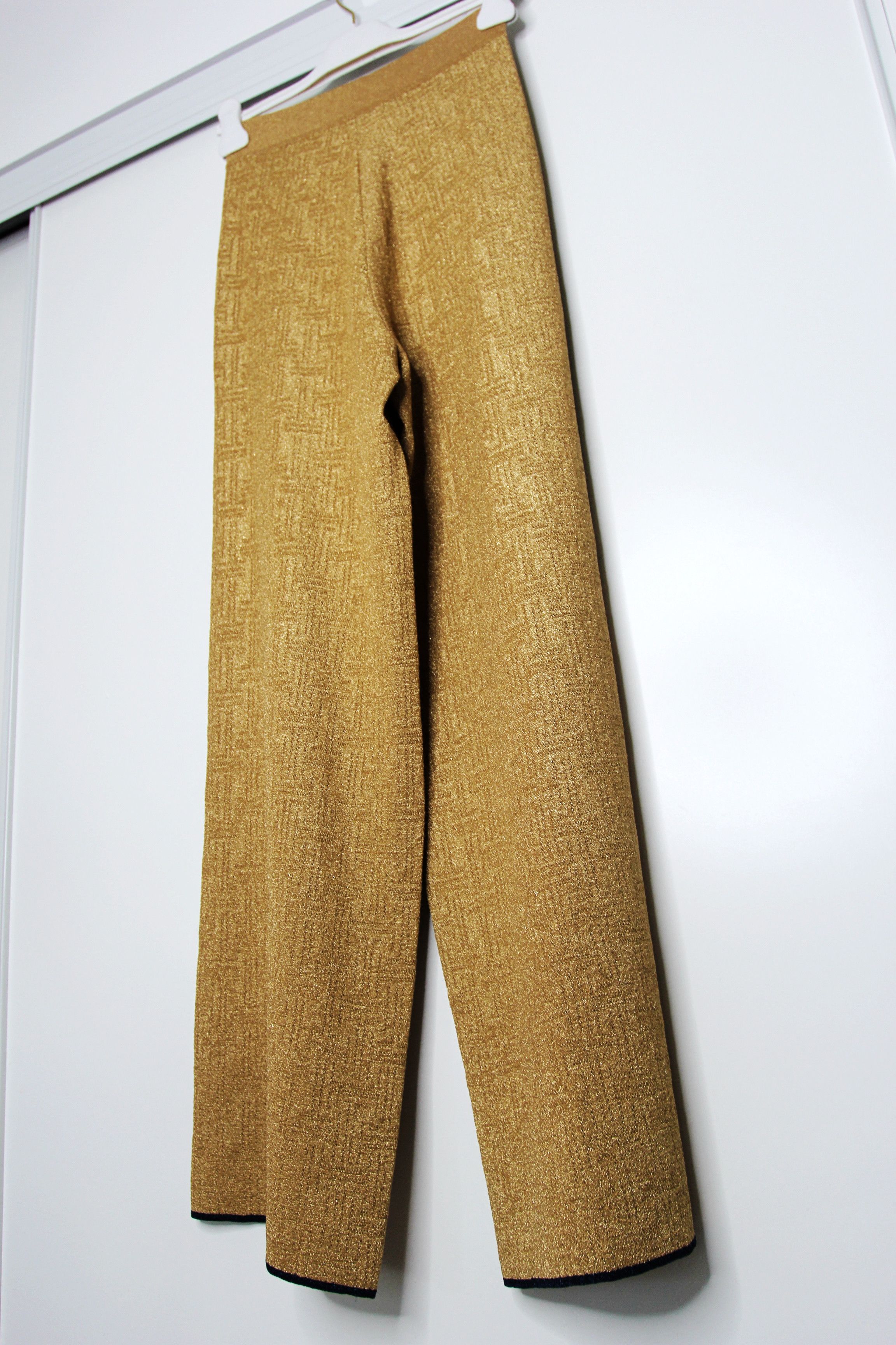 Lanvin BNWT SS21 LANVIN WIDE LEG KNIT PANTS XS Size US 30 / EU 46 - 8 Thumbnail