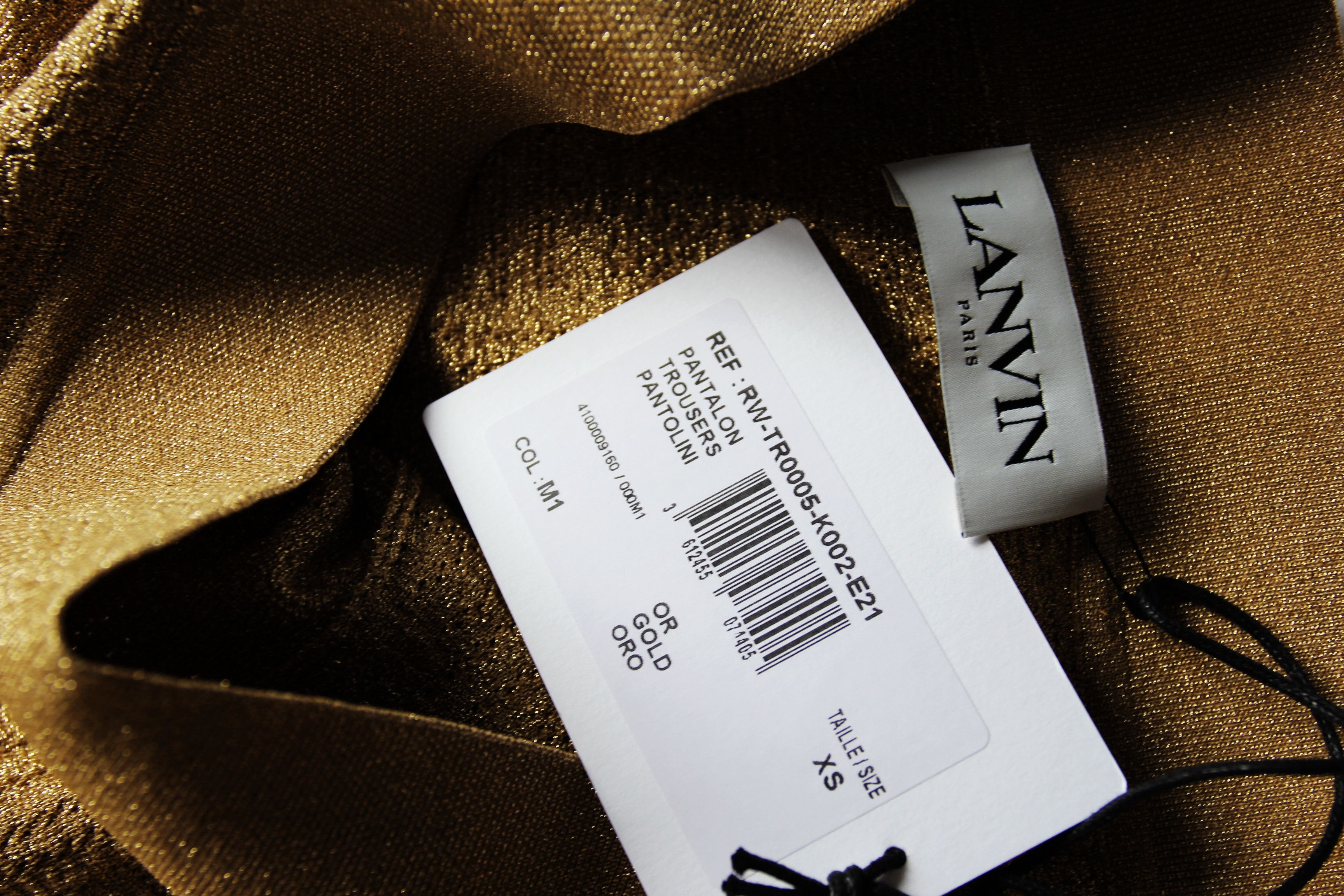 Lanvin BNWT SS21 LANVIN WIDE LEG KNIT PANTS XS Size US 30 / EU 46 - 9 Thumbnail