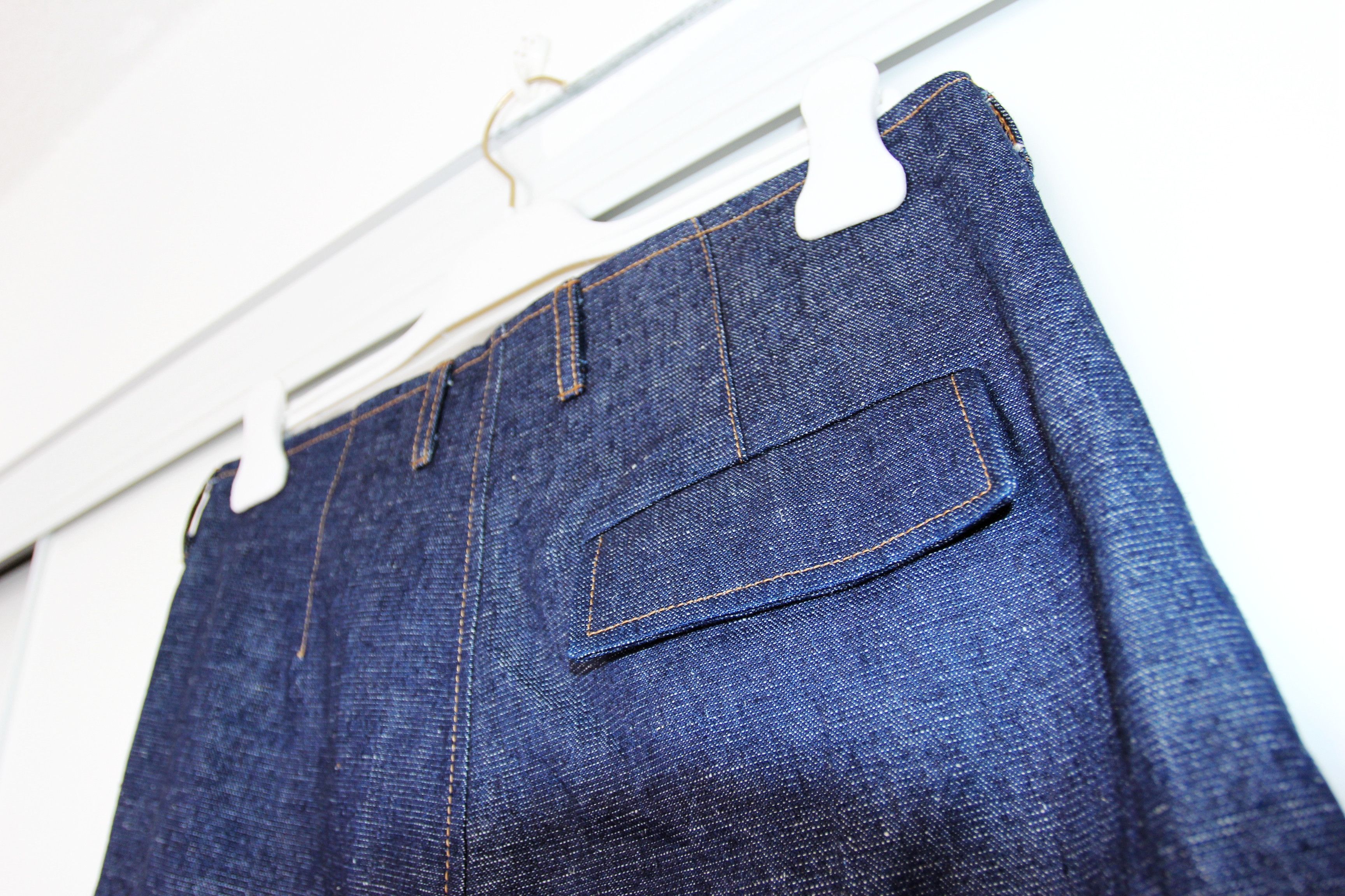 Veja BNWT SS21 VEJAS PIN TUCK RAW JEANS DENIM 40 Size US 32 / EU 48 - 7 Thumbnail