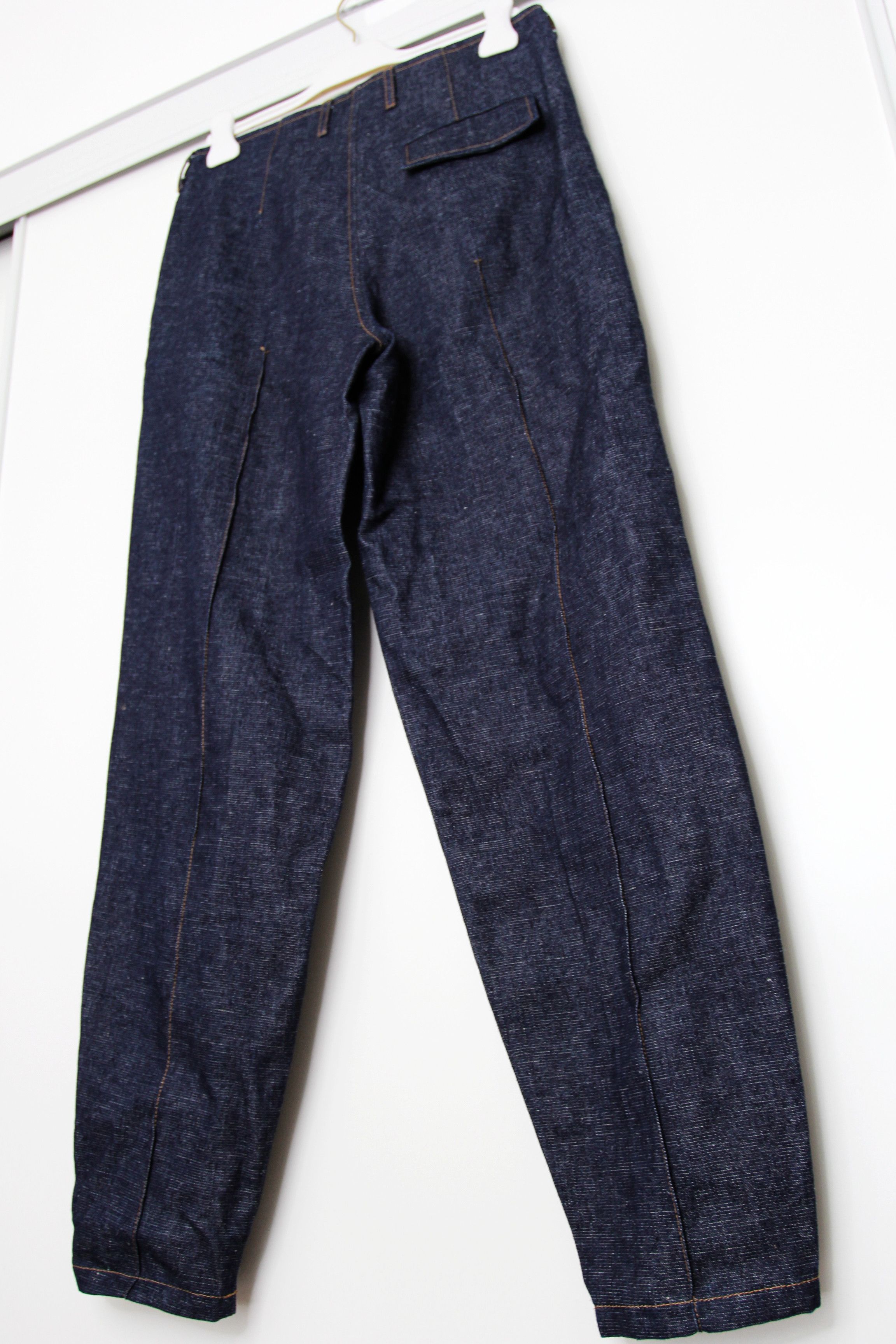 Veja BNWT SS21 VEJAS PIN TUCK RAW JEANS DENIM 40 Size US 32 / EU 48 - 8 Thumbnail