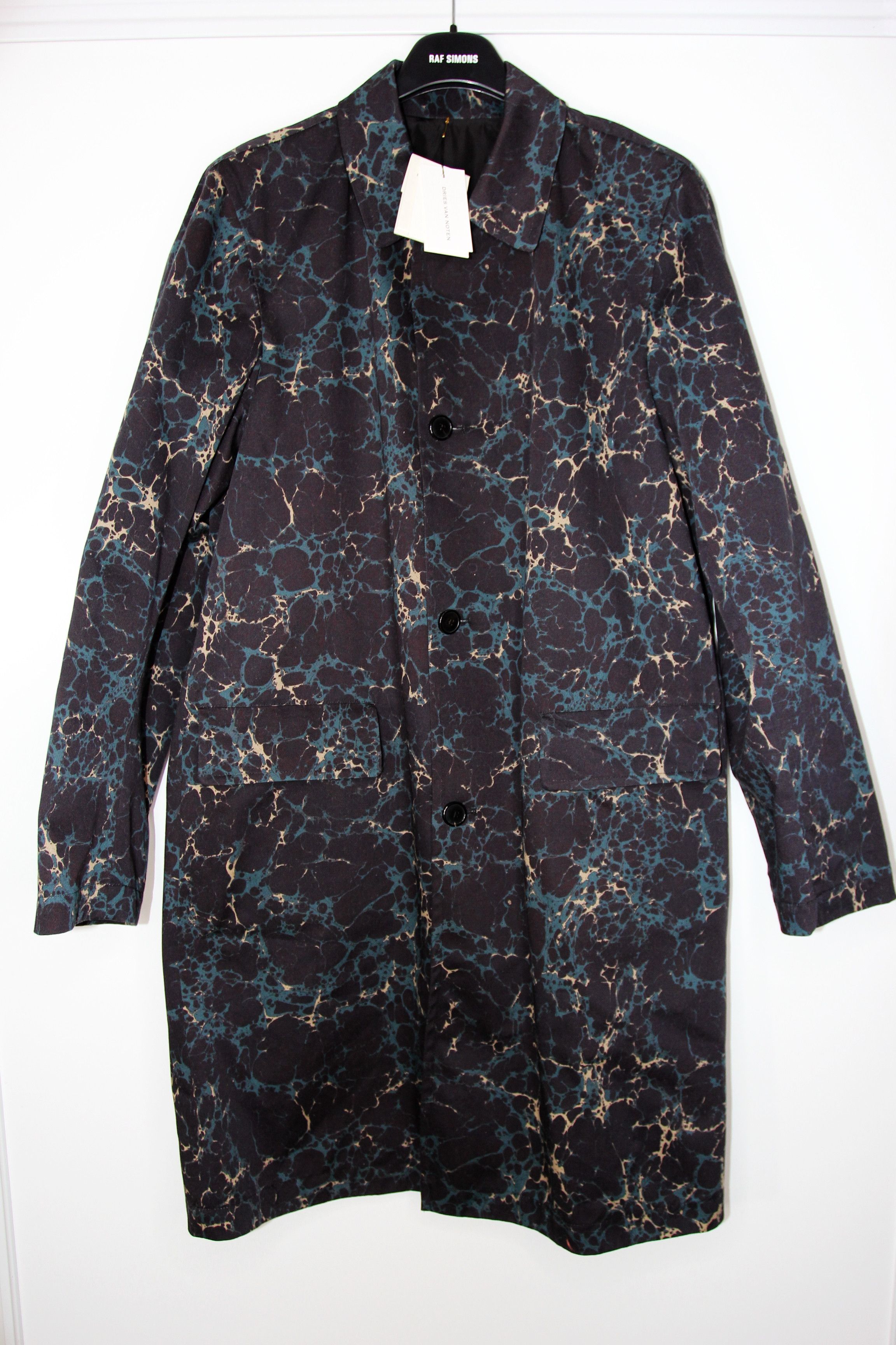 Dries Van Noten BNWT AW18 DRIES VAN NOTEN MARBLE EYE REVERSIBLE COAT 46 Size US S / EU 44-46 / 1 - 2 Thumbnail