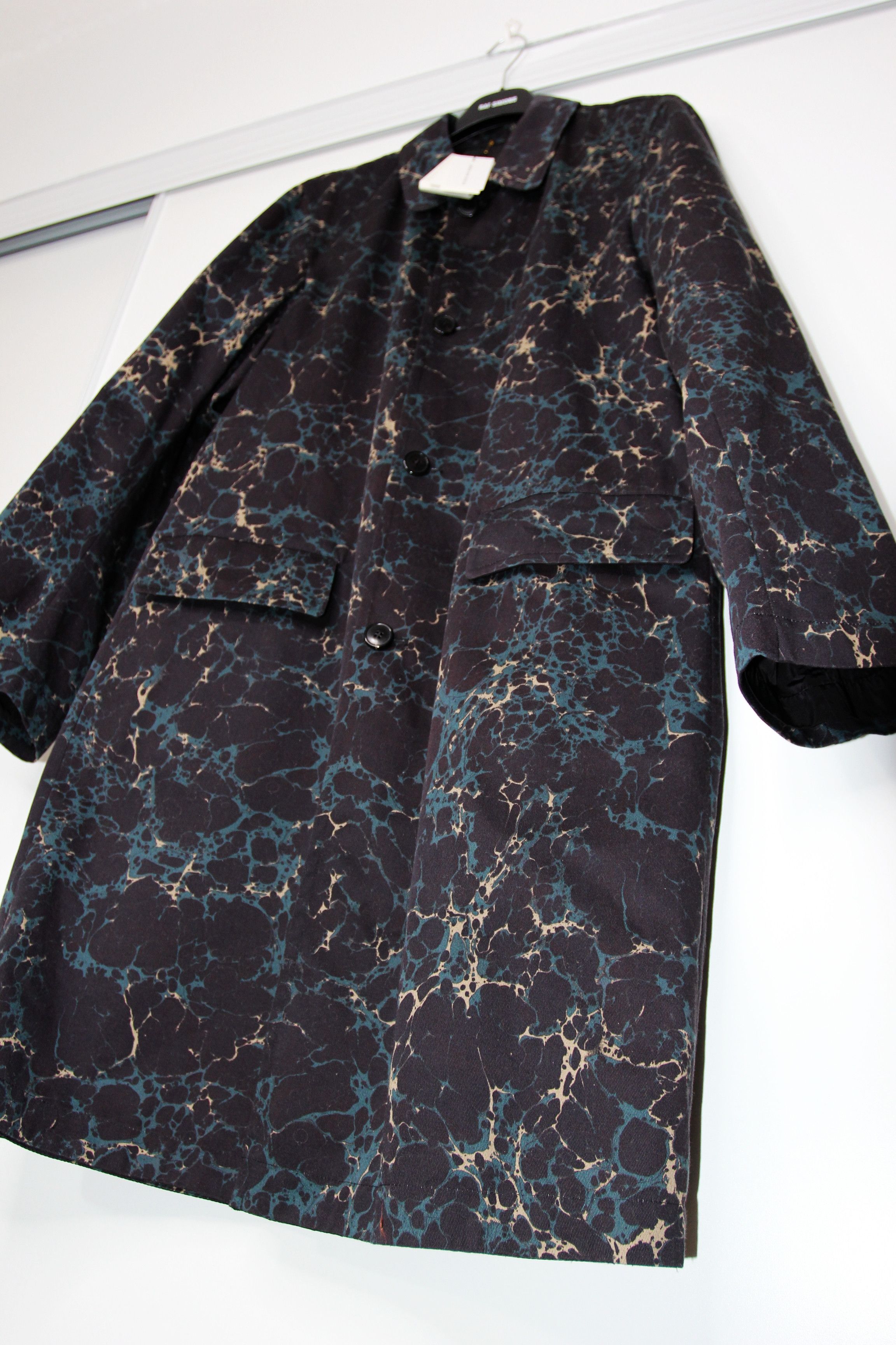 Dries Van Noten BNWT AW18 DRIES VAN NOTEN MARBLE EYE REVERSIBLE COAT 46 Size US S / EU 44-46 / 1 - 7 Thumbnail