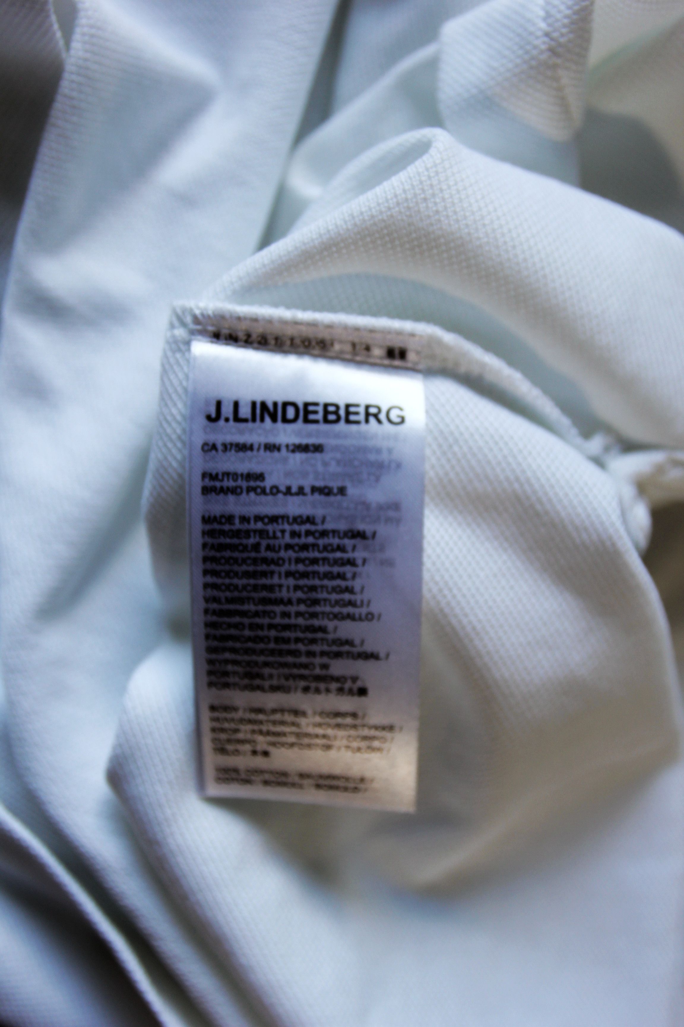 J.Lindeberg BNWT SS20 J.LINDEBERG WHITE POLO XL Size US XL / EU 56 / 4 - 8 Thumbnail
