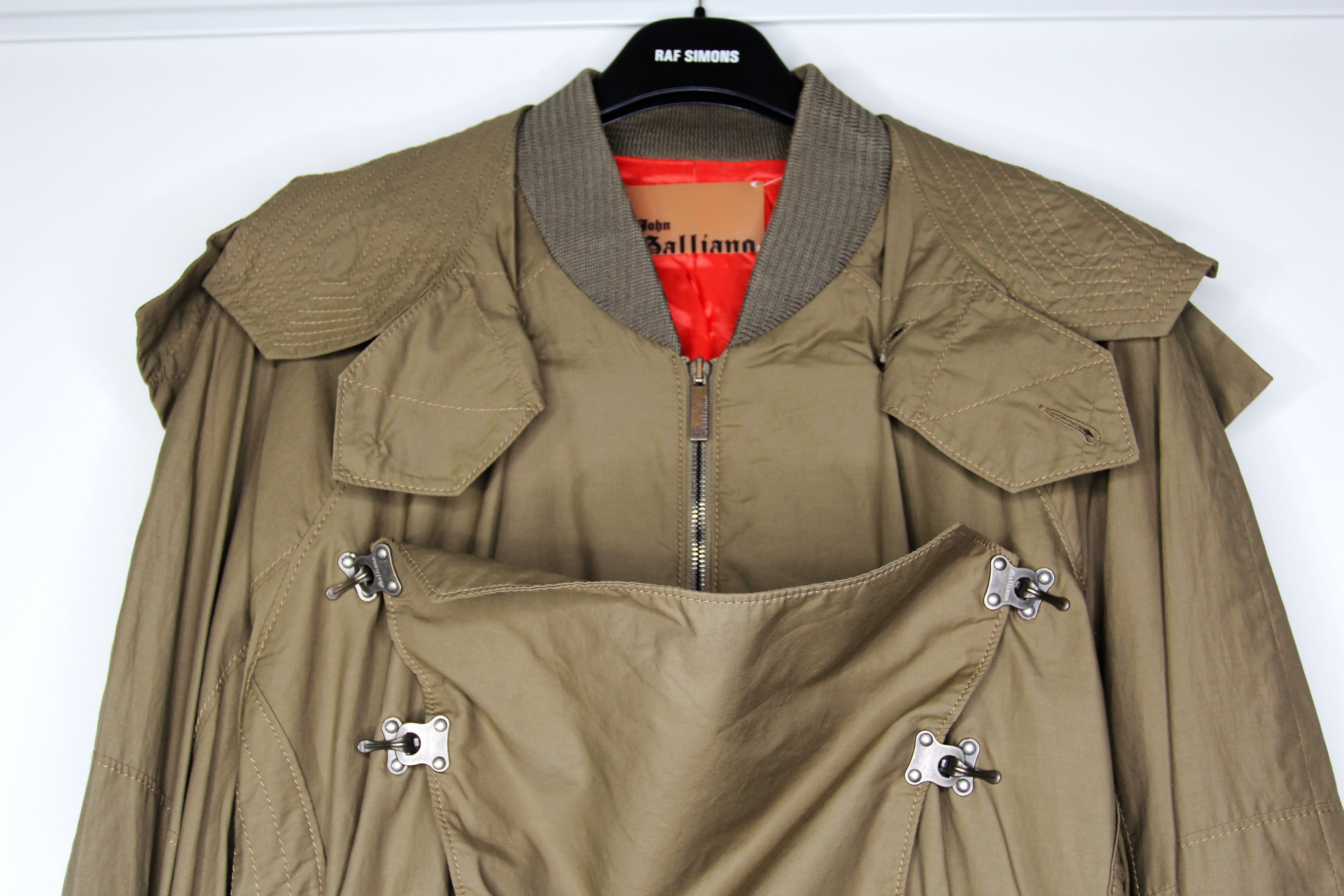 John Galliano SS10 JOHN GALLIANO PARACHUTE JACKET 48 Size US M / EU 48-50 / 2 - 4 Thumbnail