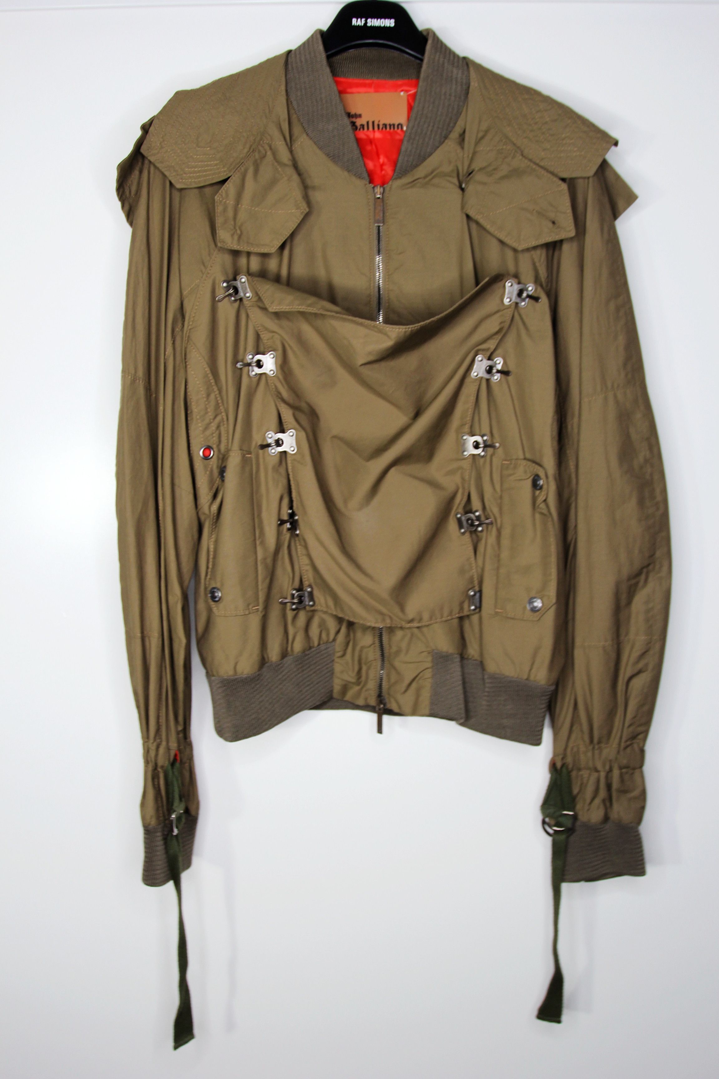 John Galliano SS10 JOHN GALLIANO PARACHUTE JACKET 48 Size US M / EU 48-50 / 2 - 1 Thumbnail