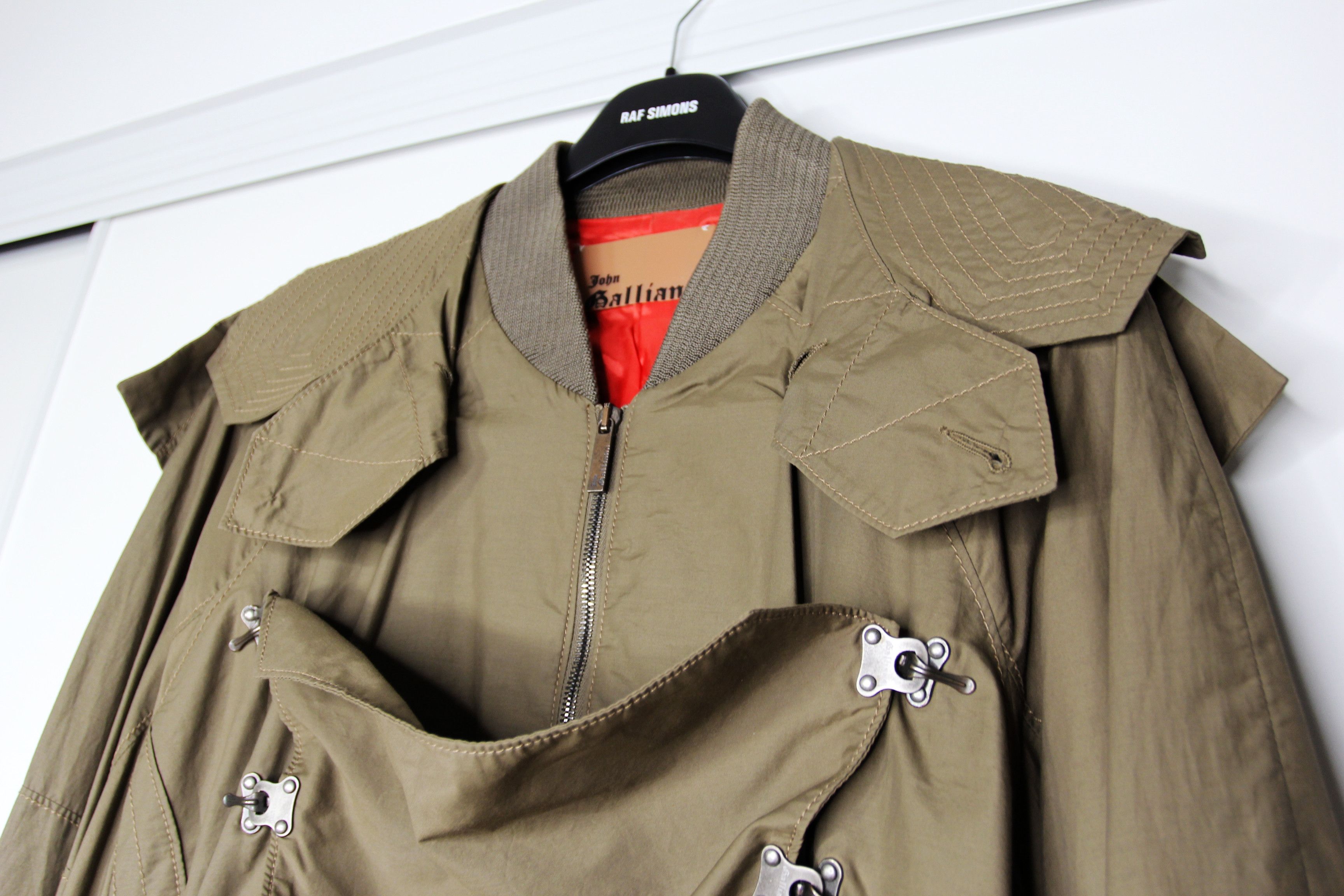 John Galliano SS10 JOHN GALLIANO PARACHUTE JACKET 48 Size US M / EU 48-50 / 2 - 3 Thumbnail