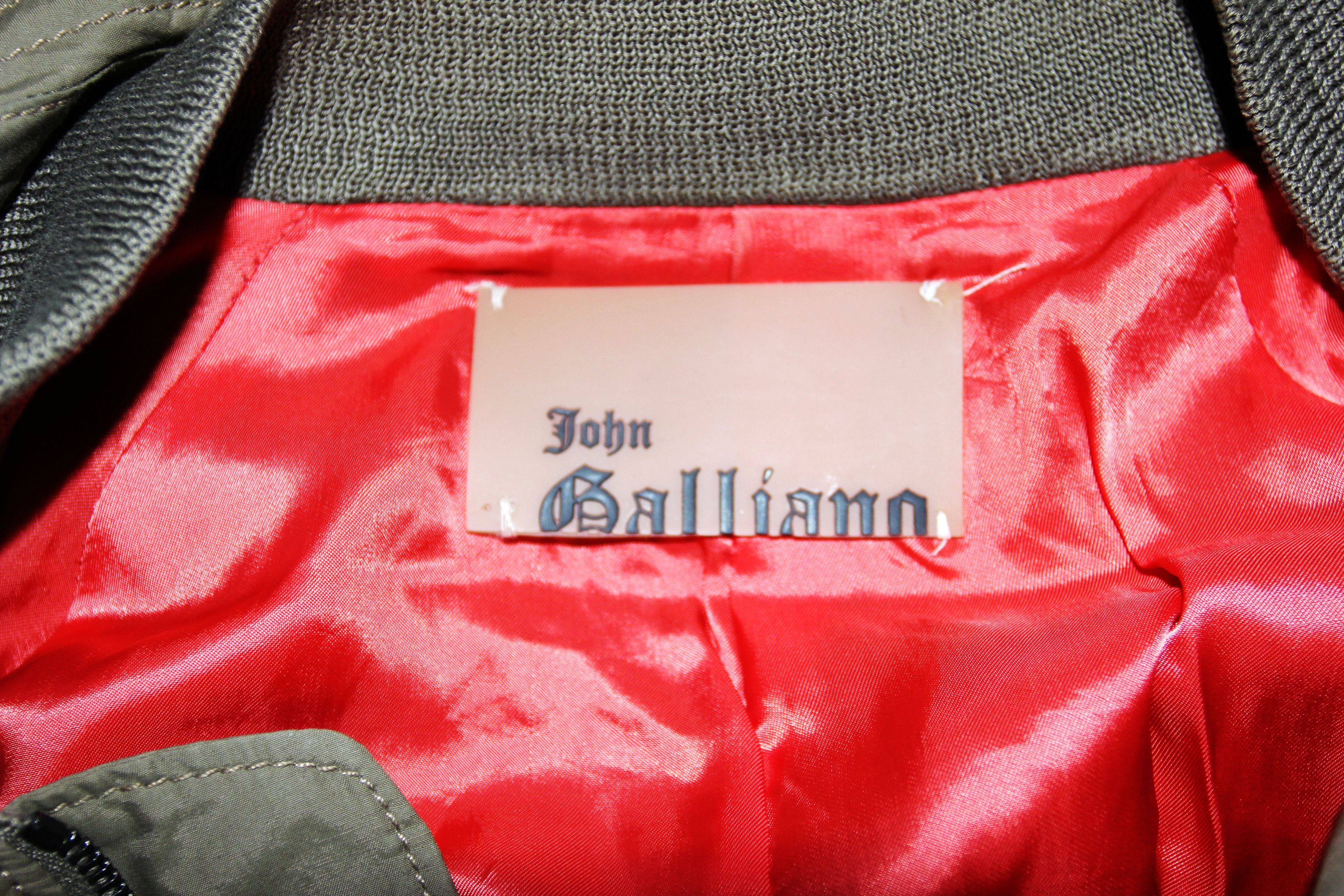 John Galliano SS10 JOHN GALLIANO PARACHUTE JACKET 48 Size US M / EU 48-50 / 2 - 16 Thumbnail