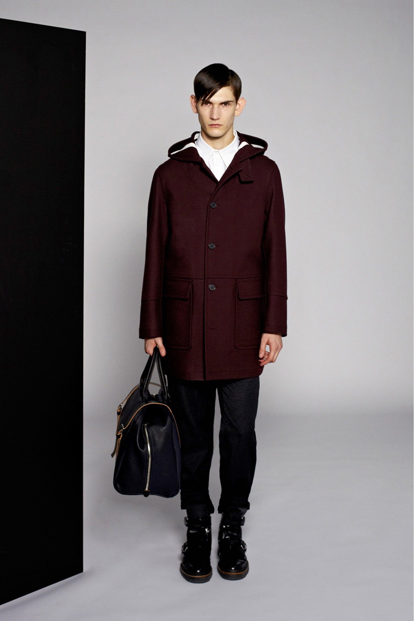 Marni BRAND NEW AW13 MARNI LONG HOODED COAT 48 Size US M / EU 48-50 / 2 - 15 Thumbnail