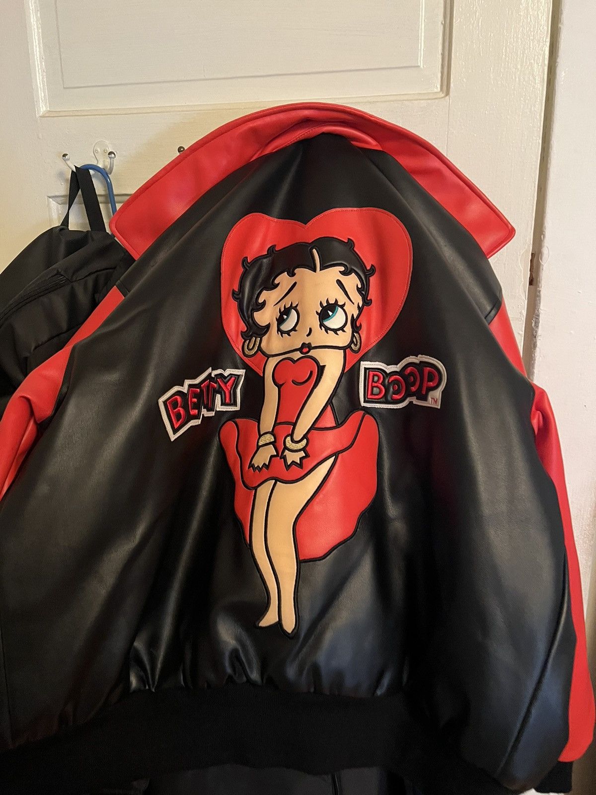 Leather Betty Boop Jacket | Grailed