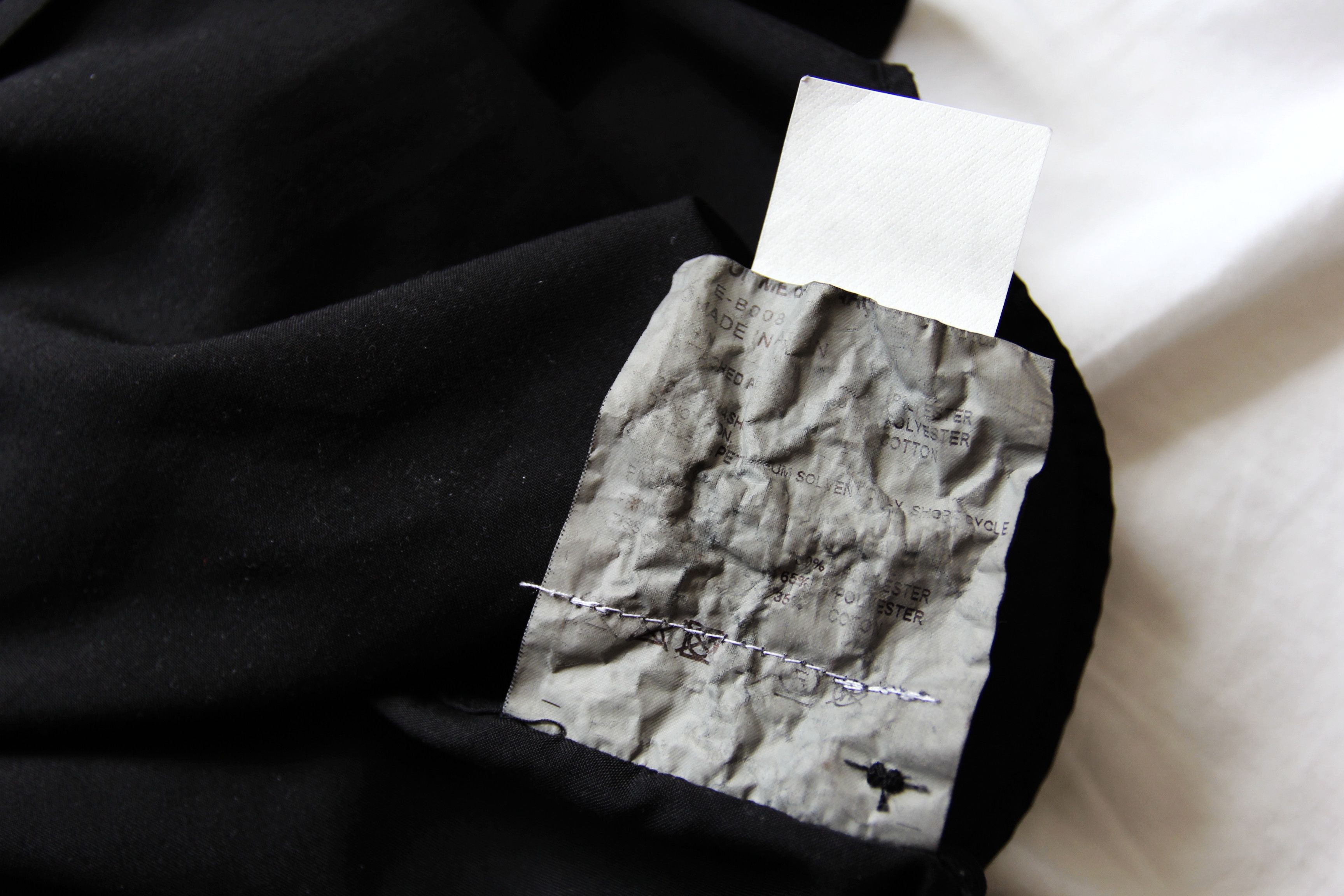 Comme des Garcons Black BNWT AW20 COMME DES GARCONS BLACK SHORT SLEEVE SHIRT L Size US L / EU 52-54 / 3 - 8 Thumbnail