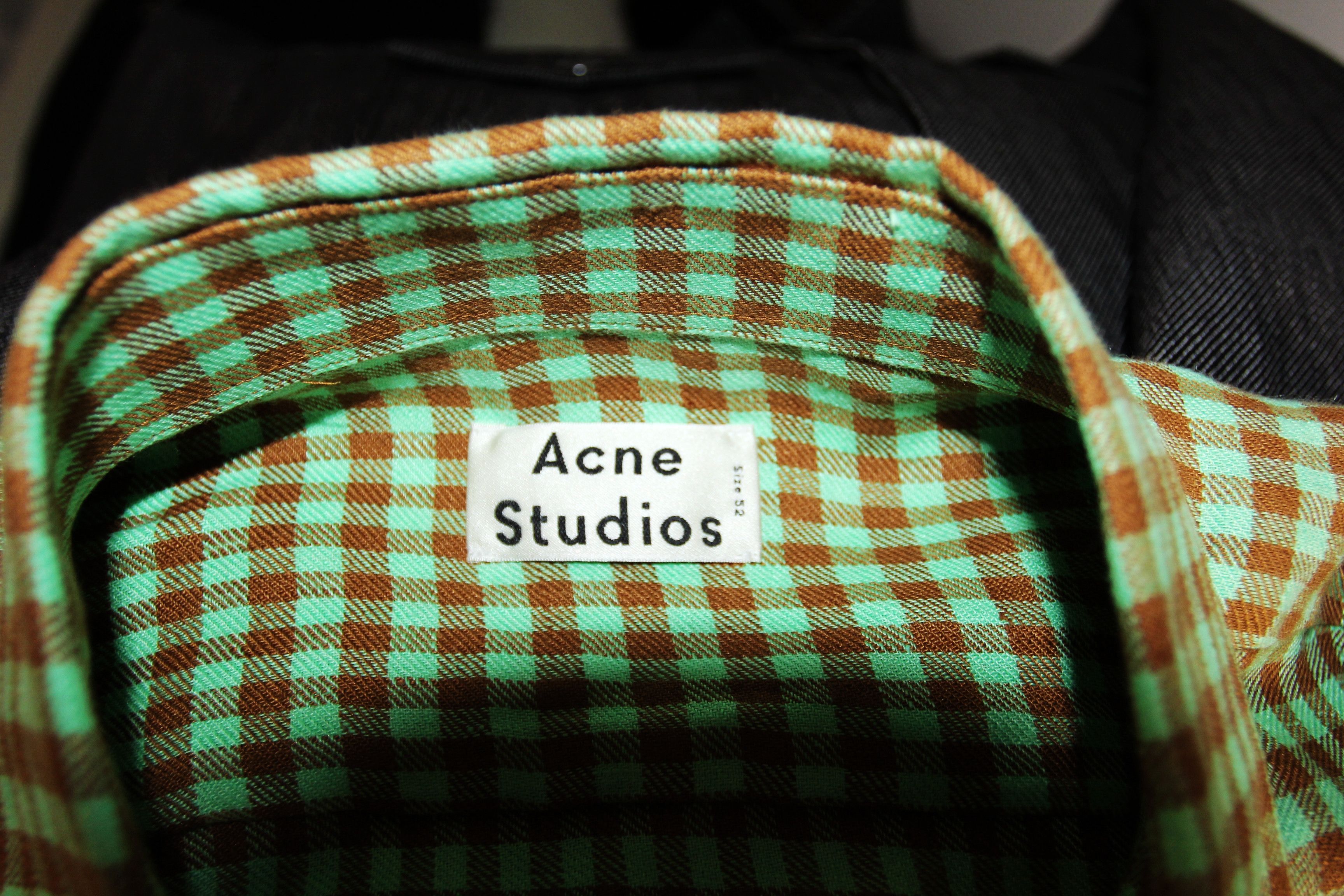 Acne Studios BNWT SS20 ACNE STUDIOS CHECKED LINEN SHIRT 52 Size US L / EU 52-54 / 3 - 7 Thumbnail