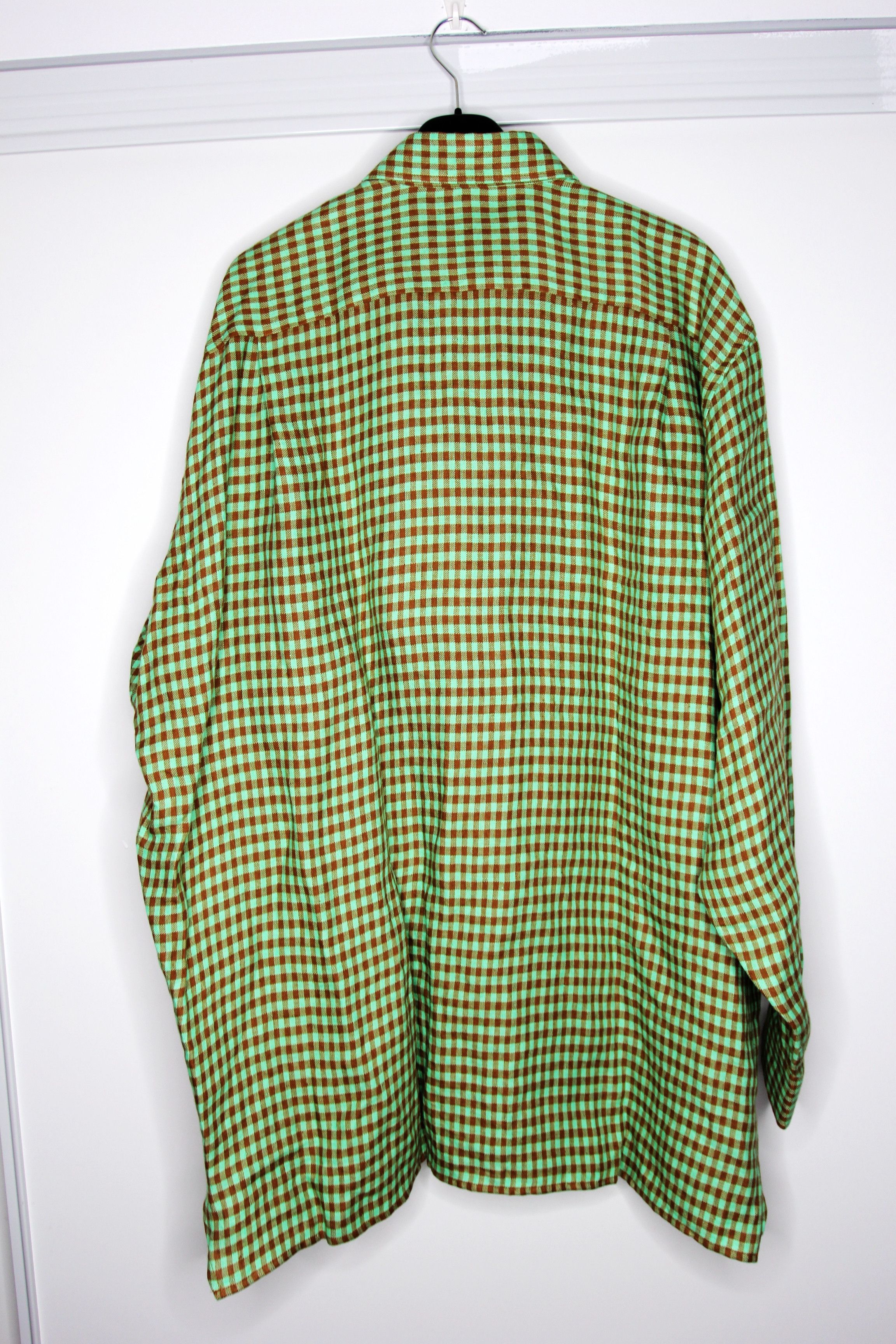 Acne Studios BNWT SS20 ACNE STUDIOS CHECKED LINEN SHIRT 52 Size US L / EU 52-54 / 3 - 3 Thumbnail
